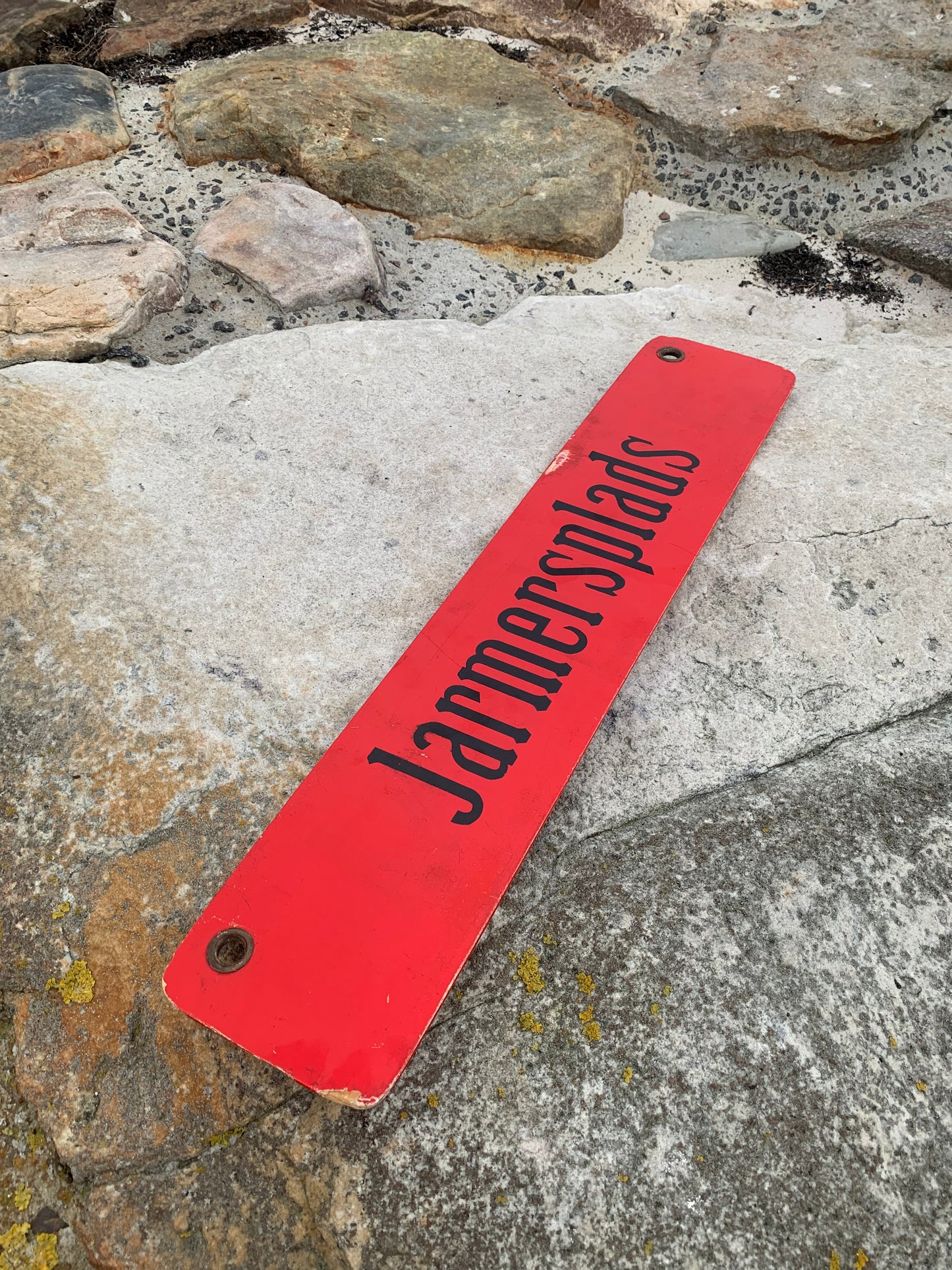 Spårvagnsskylt - Sundbyvester Square/Jarmersplads