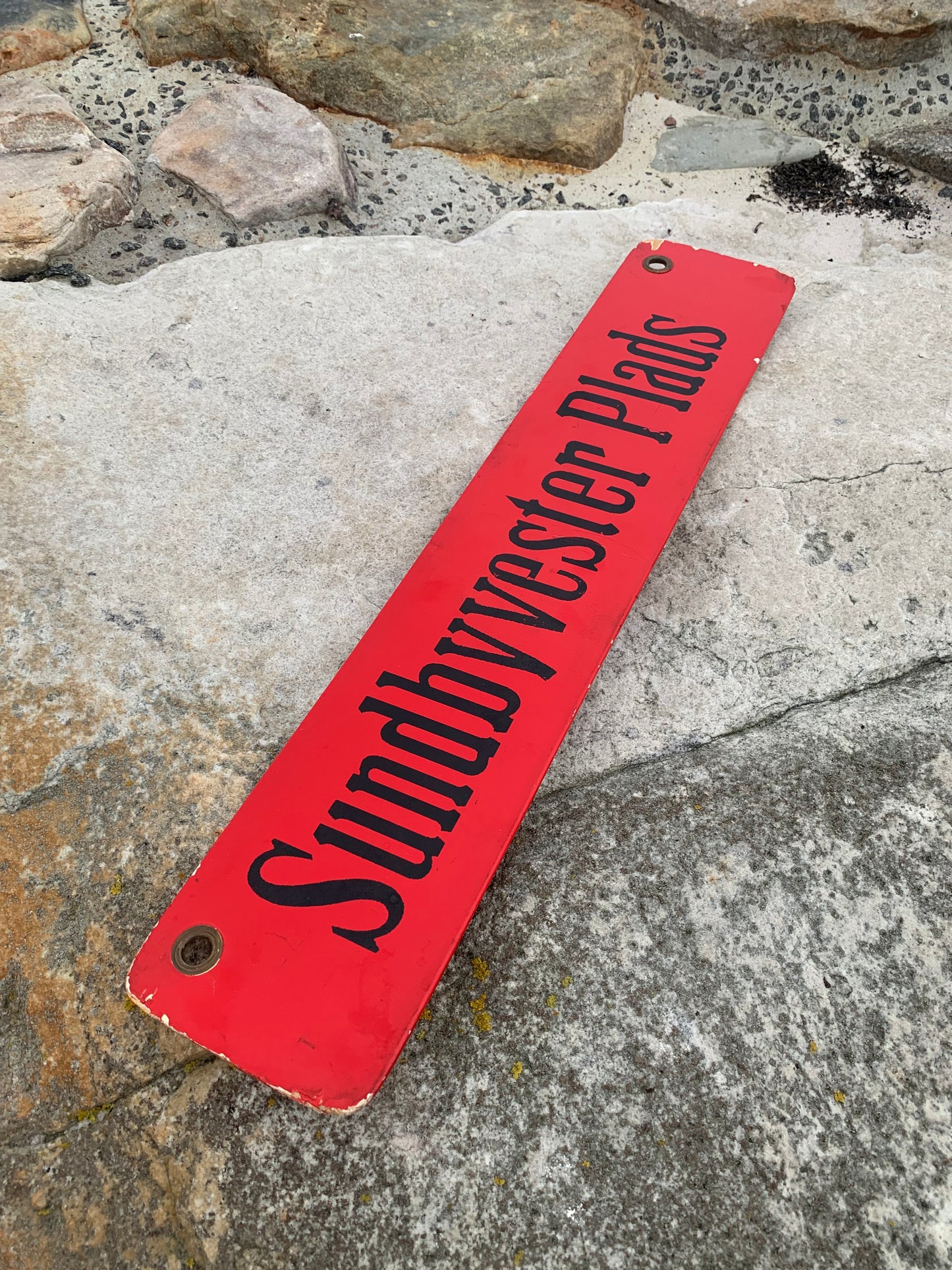 Spårvagnsskylt - Sundbyvester Square/Jarmersplads