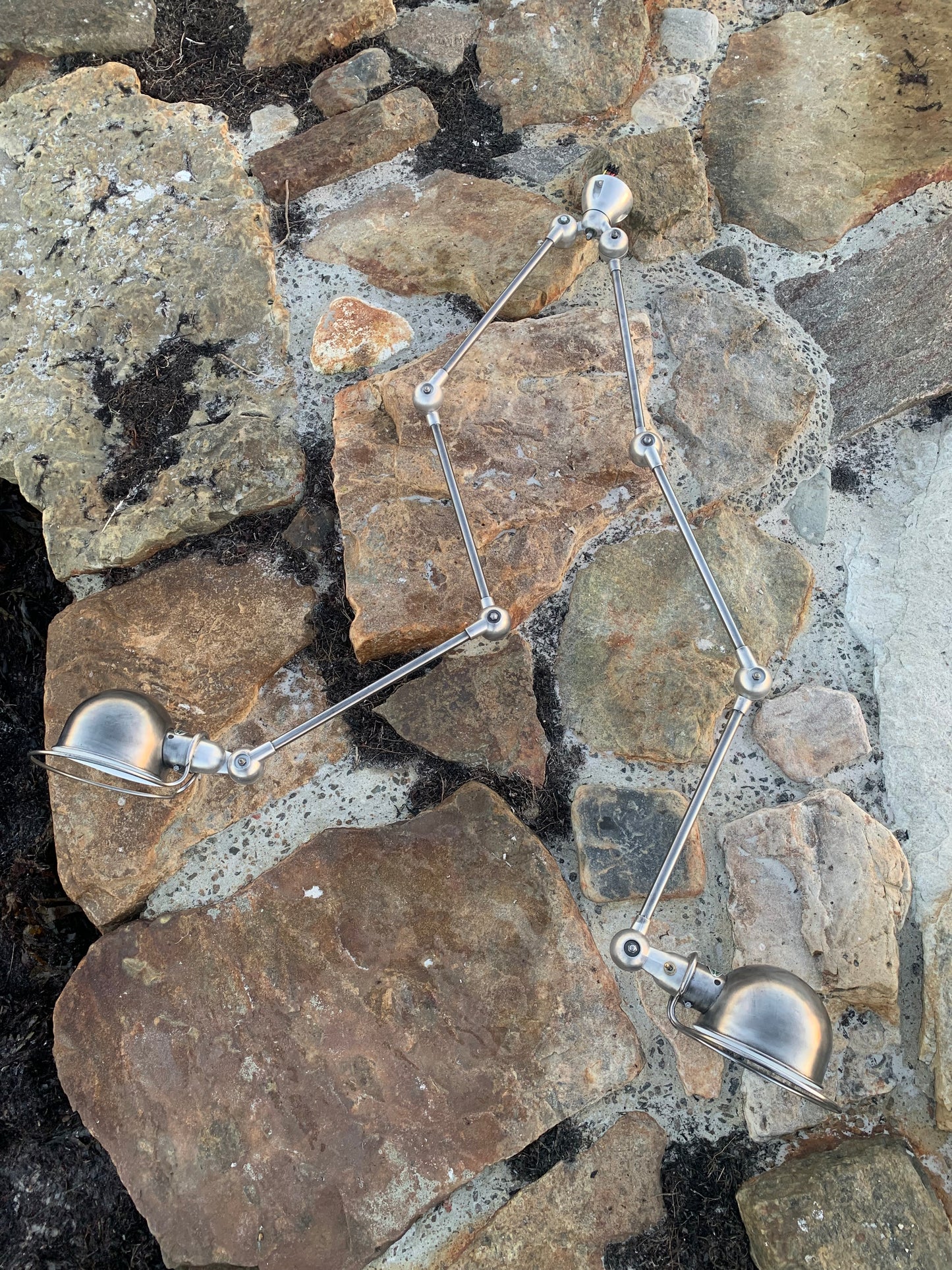 Jieldé taklampa med dubbelfäste och 3 x 3 armar