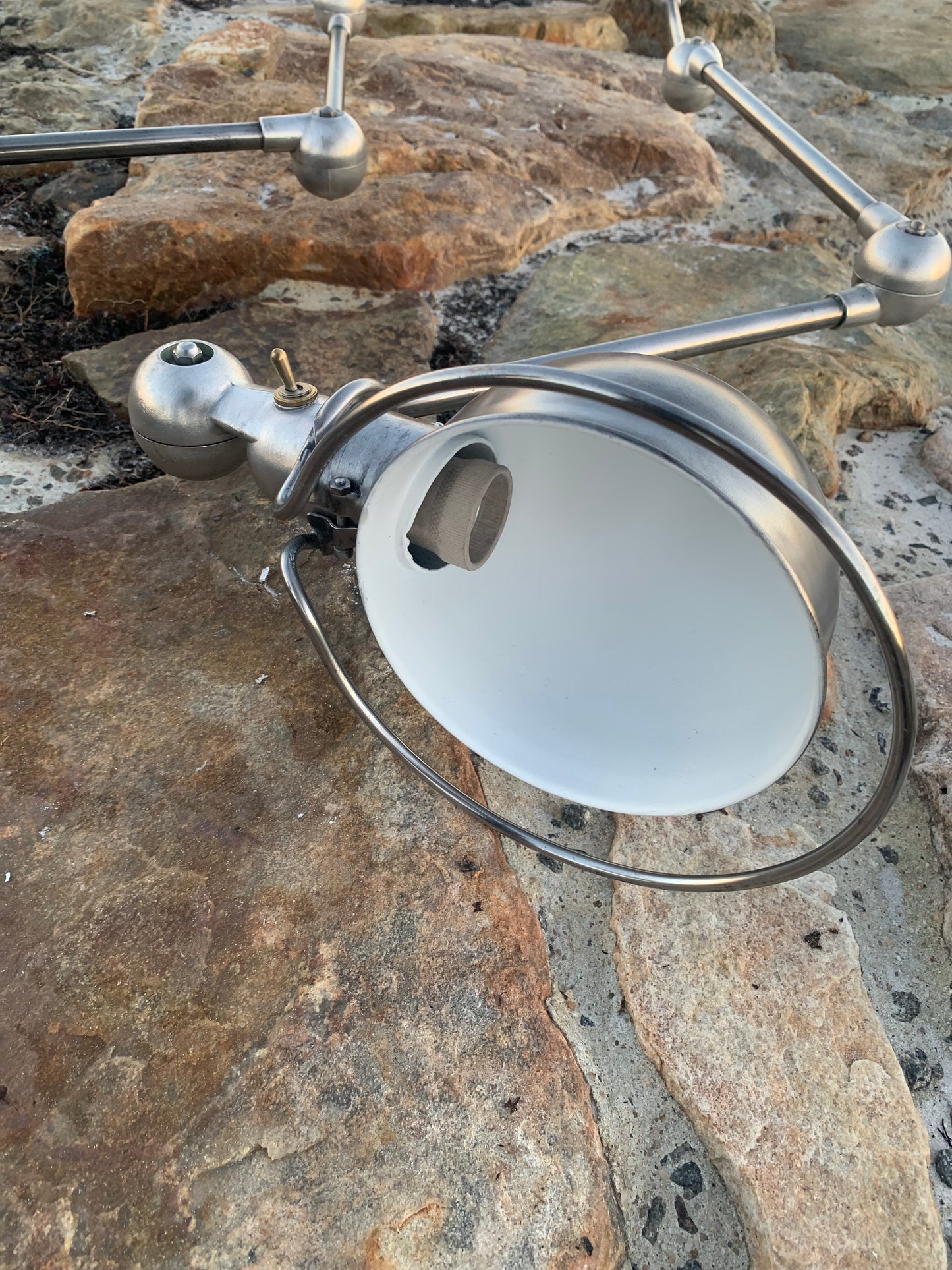 Jieldé taklampa med dubbelfäste och 3 x 3 armar