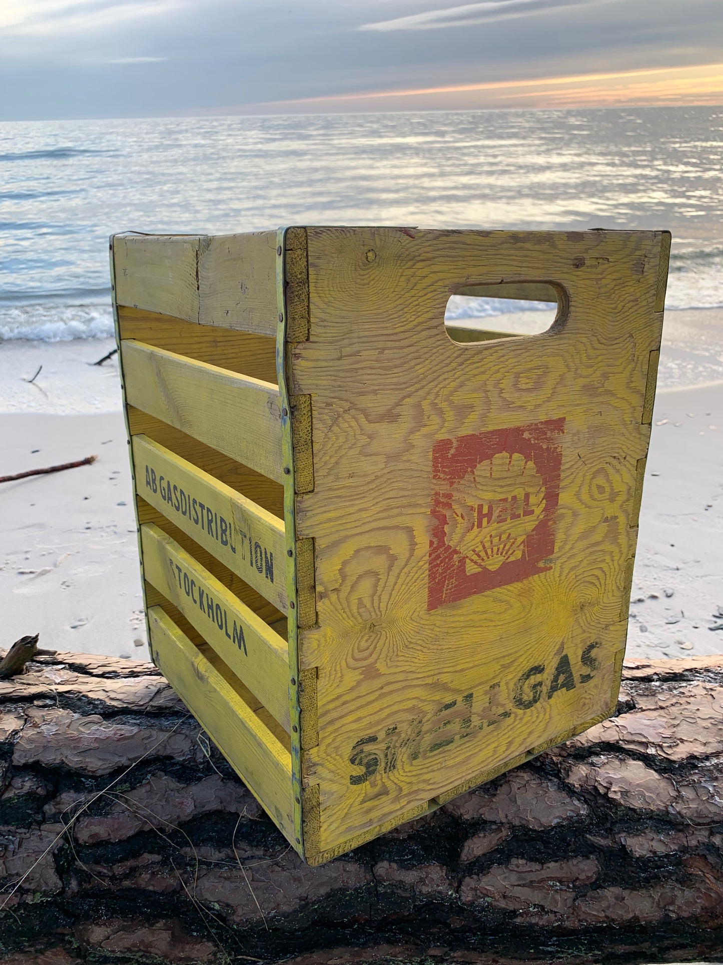 Shell gaslåda från Stockholm