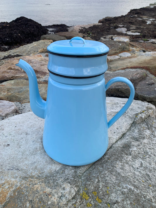 Stor emaljkanna i Glud och Marstrand (sällsynt utgåva)