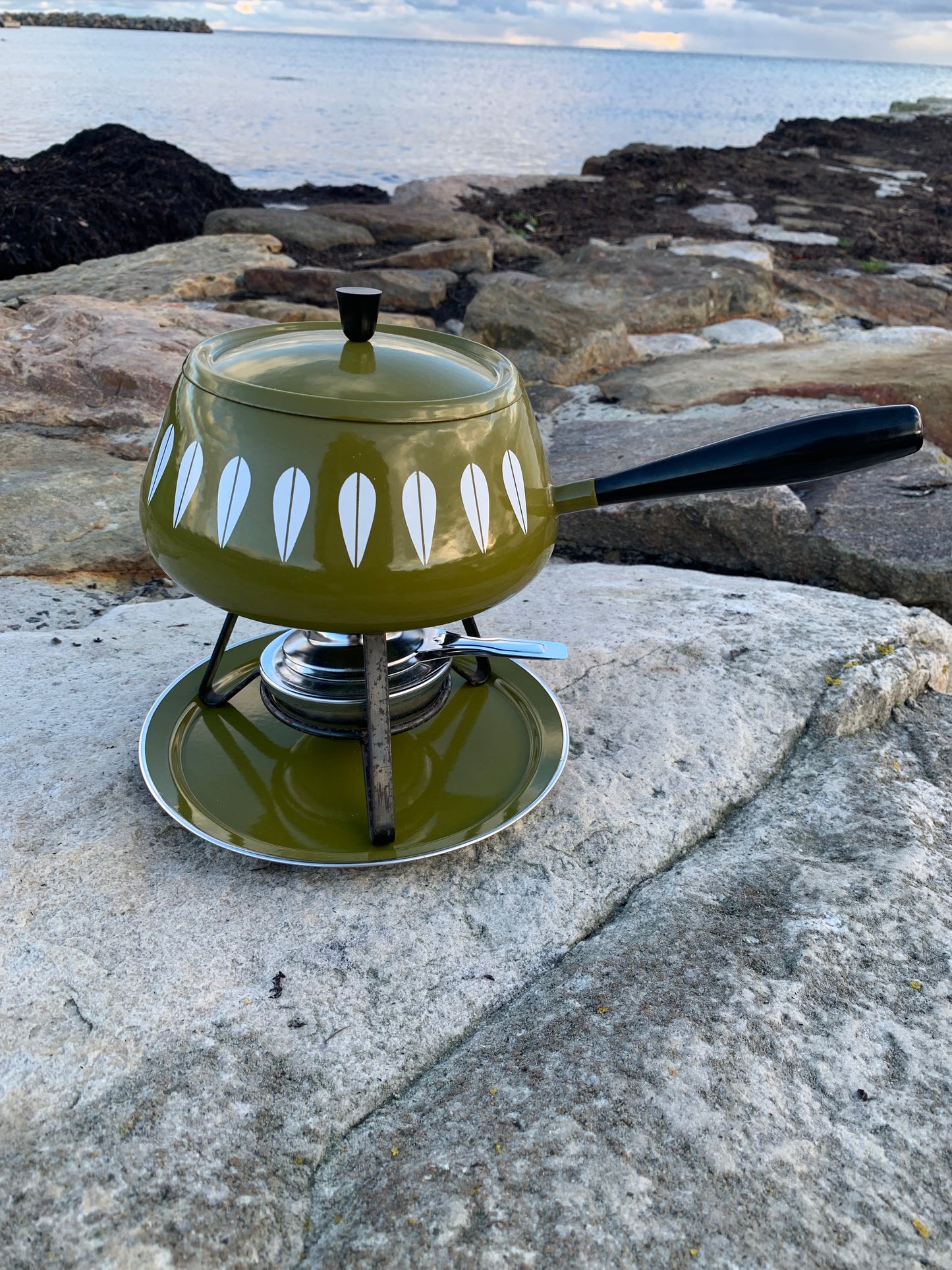 Cathrineholm Lotus emaljfondueset