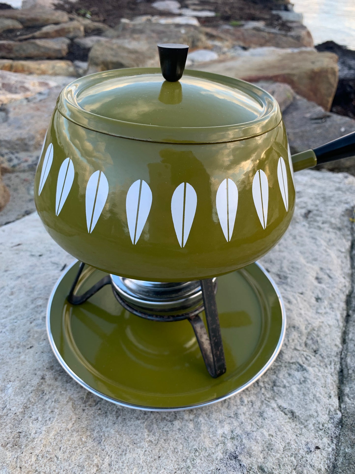 Cathrineholm Lotus emaljfondueset