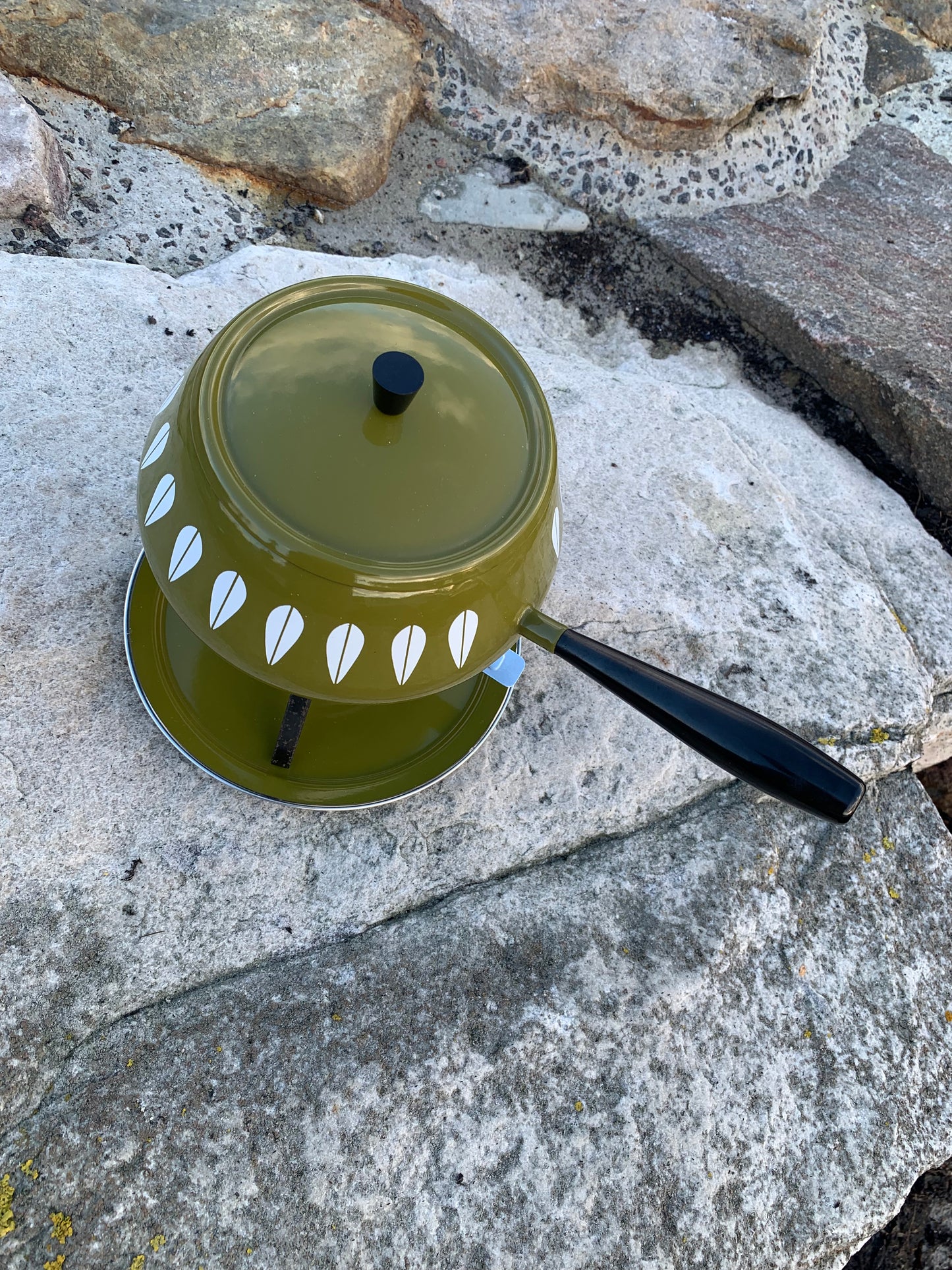 Cathrineholm Lotus emaljfondueset