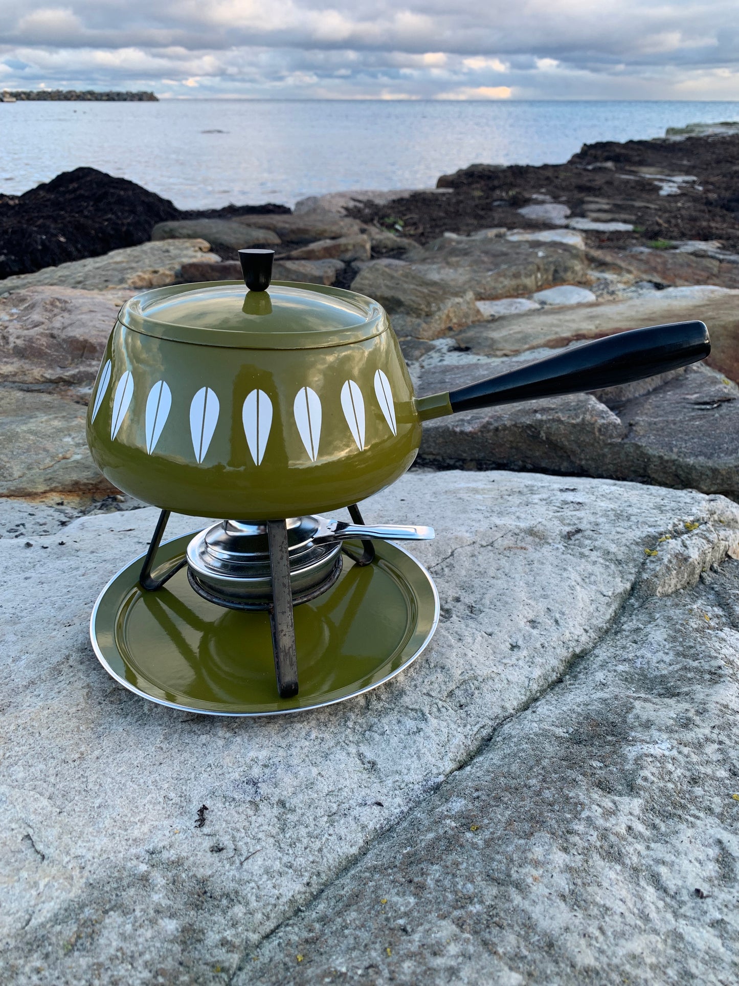 Cathrineholm Lotus emaljfondueset