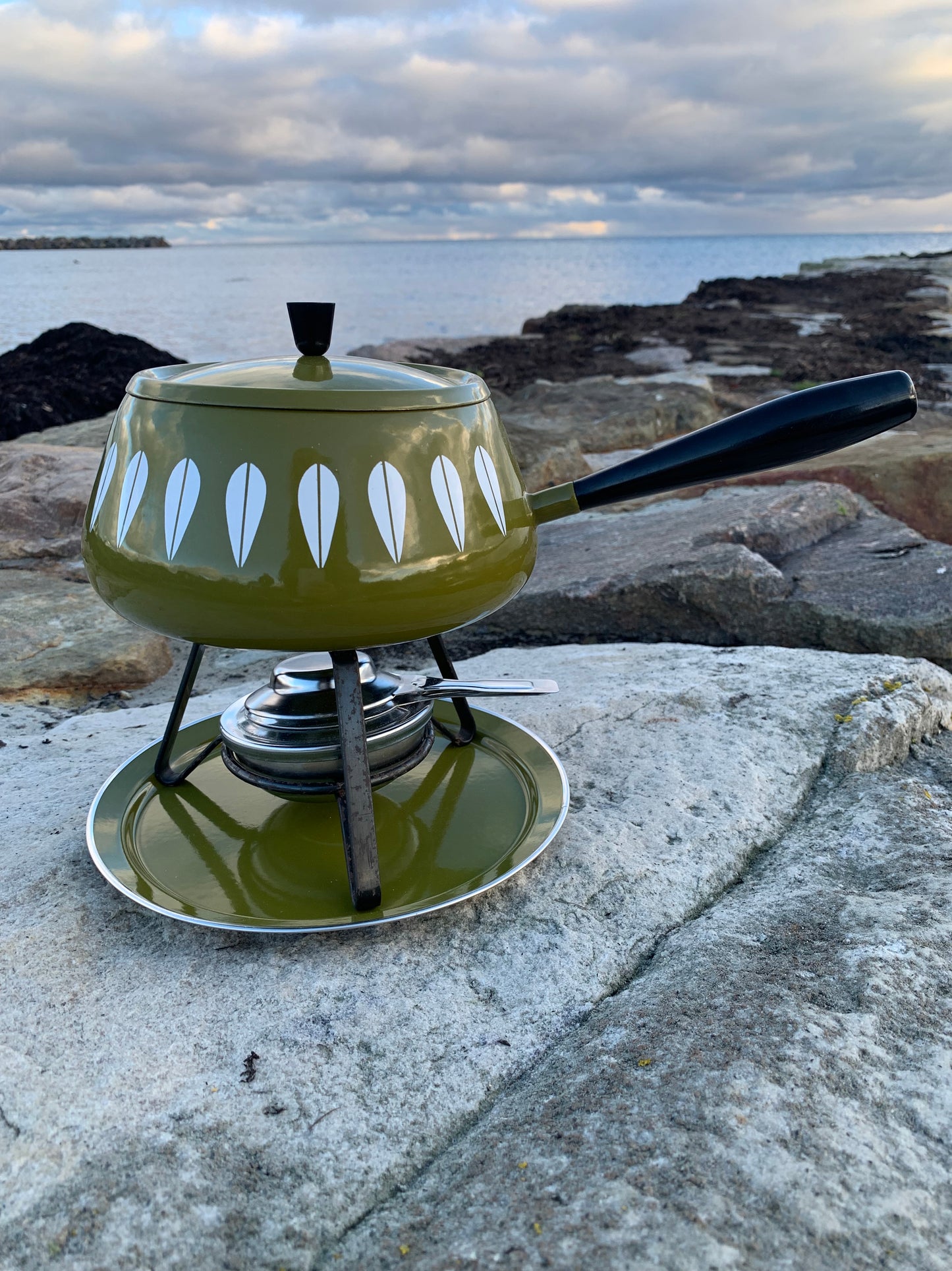 Cathrineholm Lotus emaljfondueset