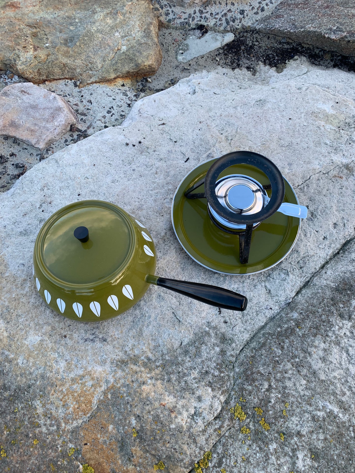 Cathrineholm Lotus emaljfondueset