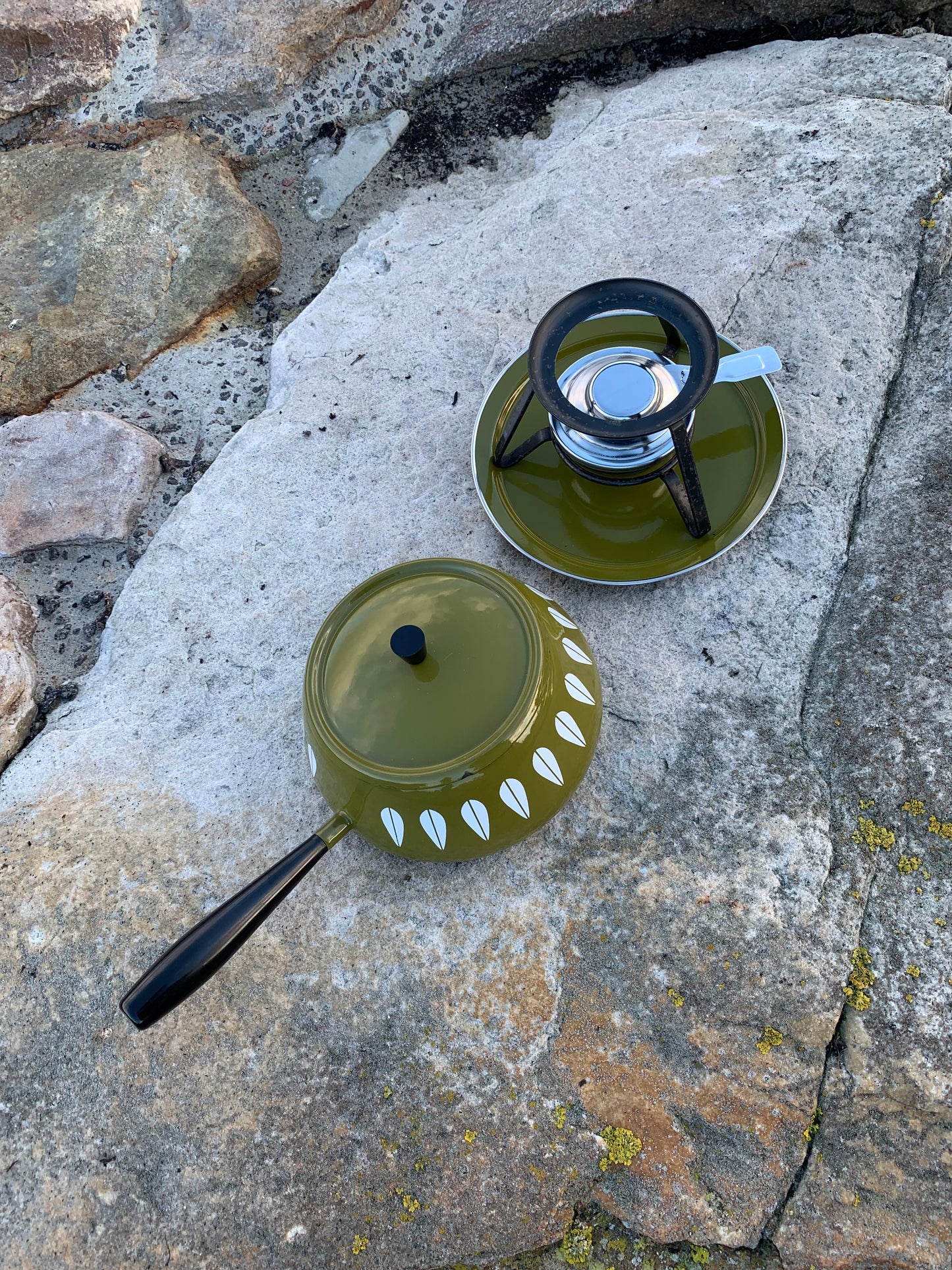 Cathrineholm Lotus emaljfondueset