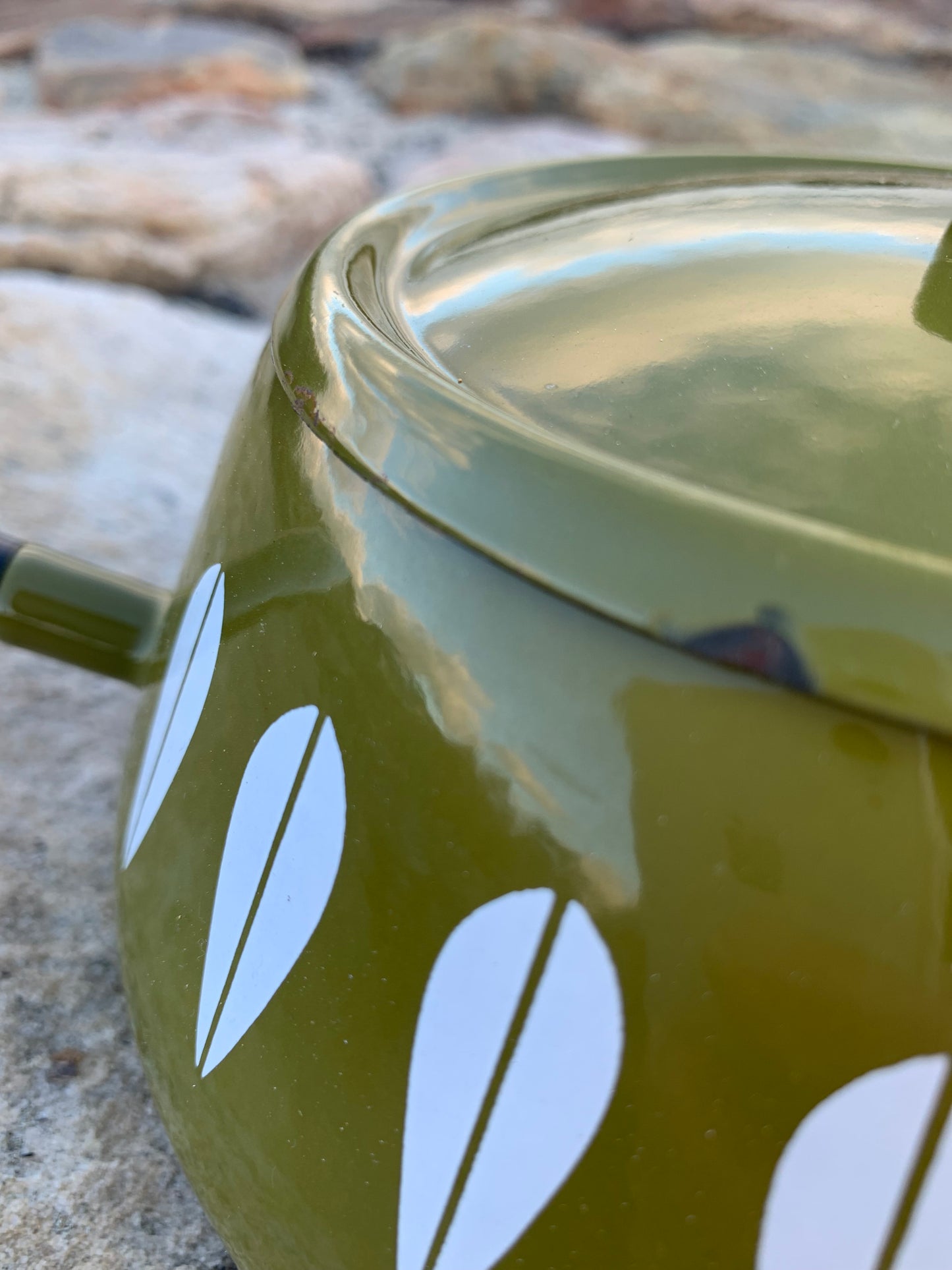 Cathrineholm Lotus emaljfondueset