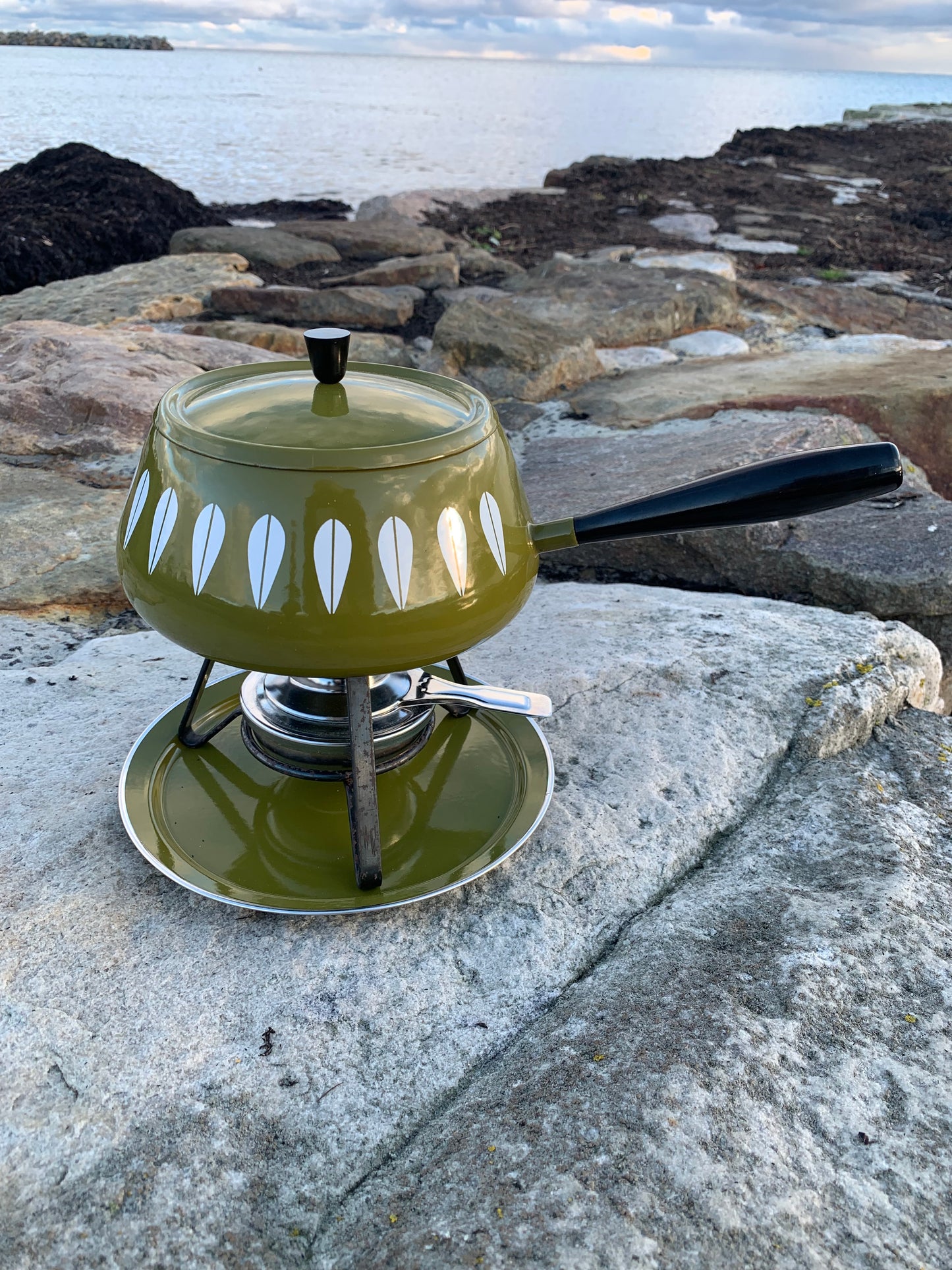 Cathrineholm Lotus emaljfondueset