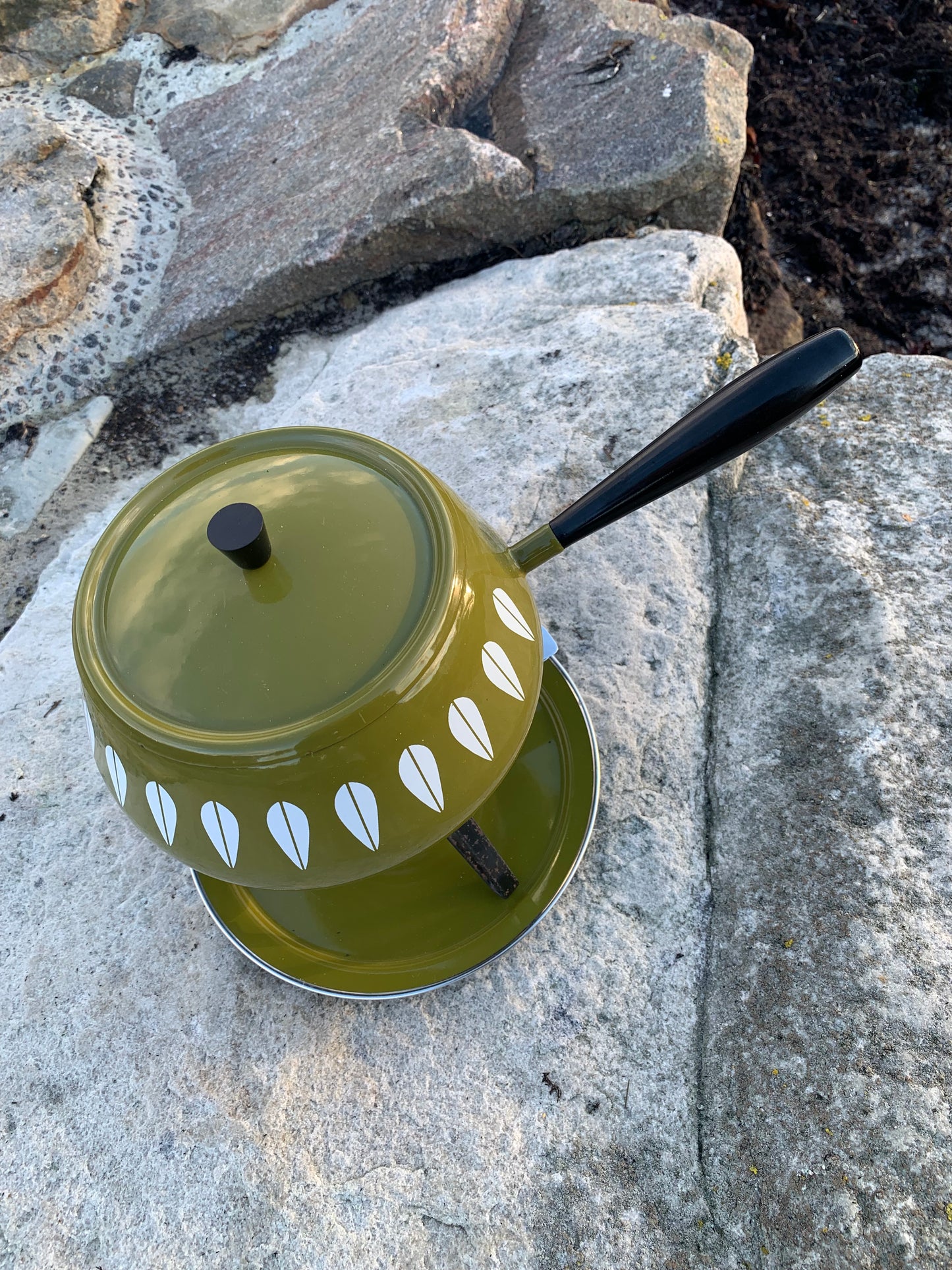 Cathrineholm Lotus emaljfondueset