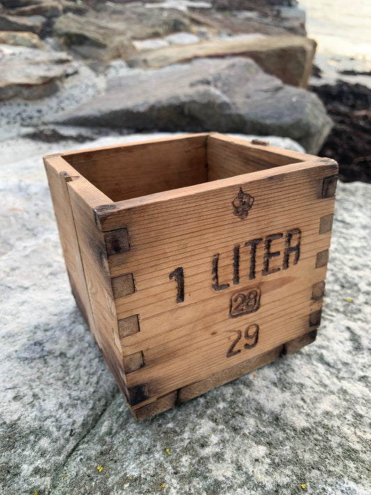 Trälåda - 1 liter