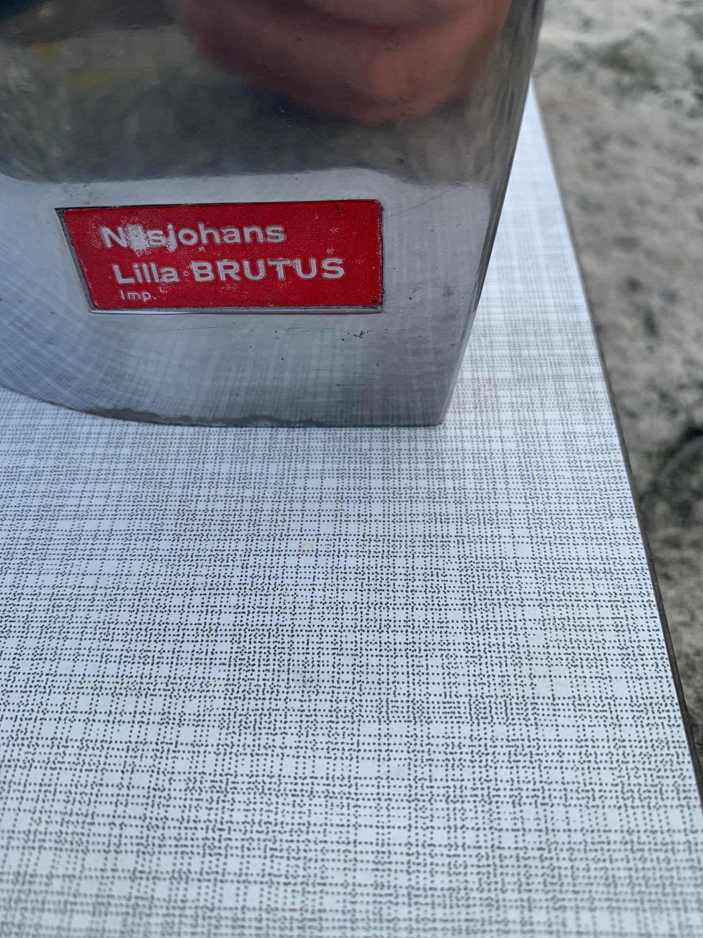 Nils Johan skärmaskin ”Lilla Brutus”