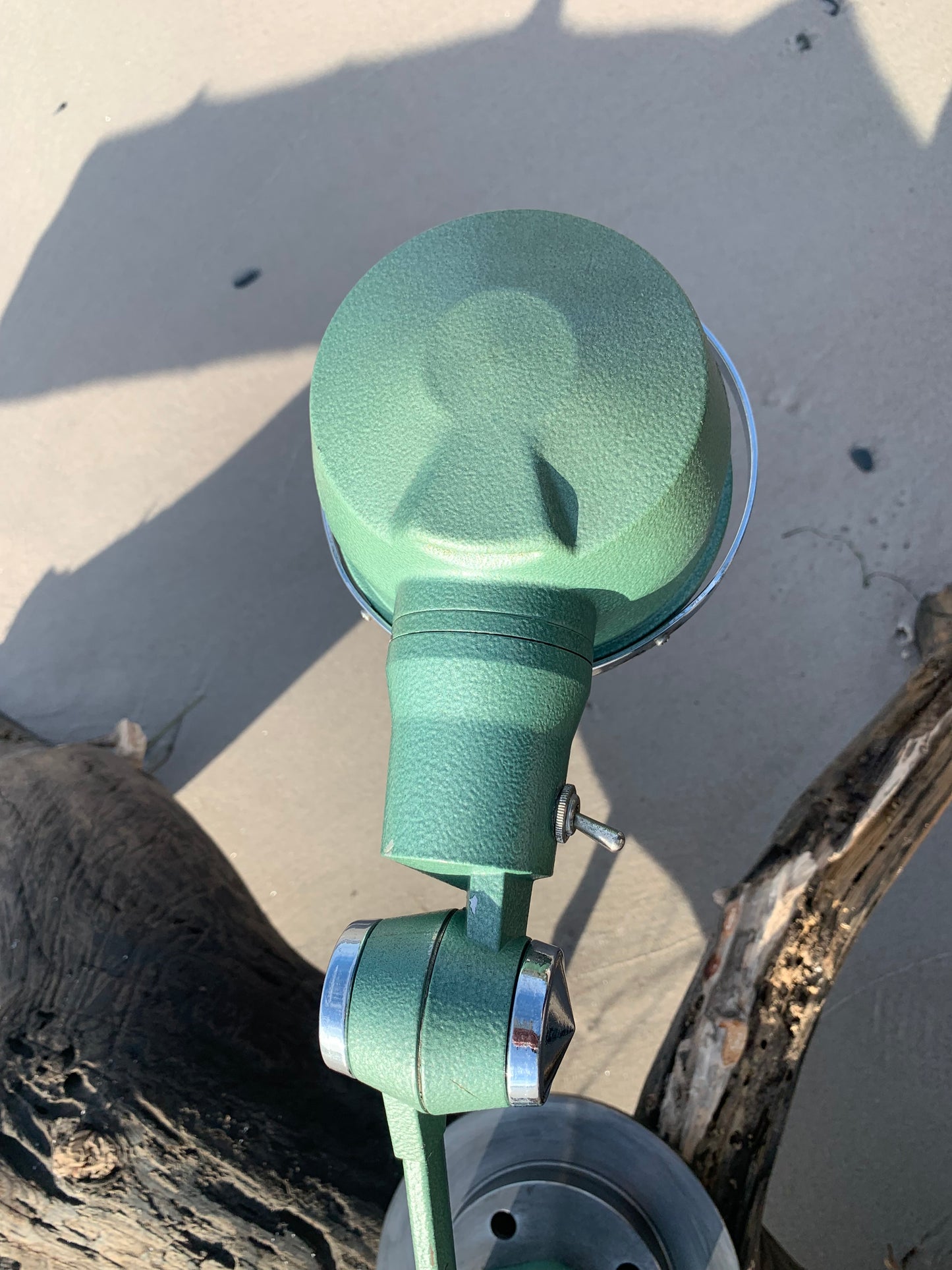 Jieldé bordslampa - Grön hammarlack