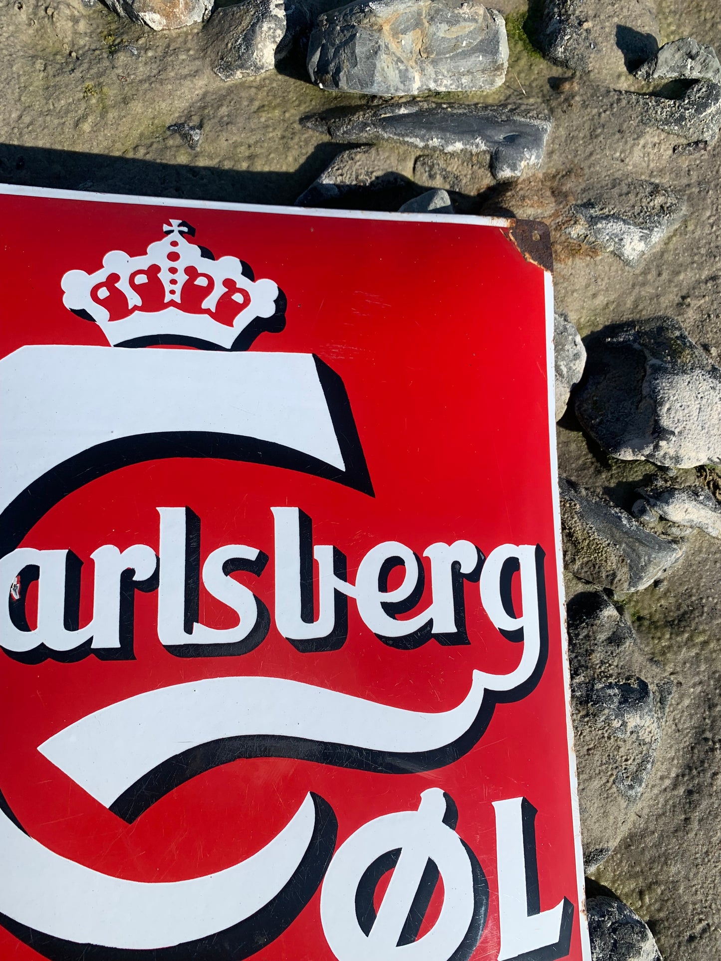 Carlsberg emaljskylt