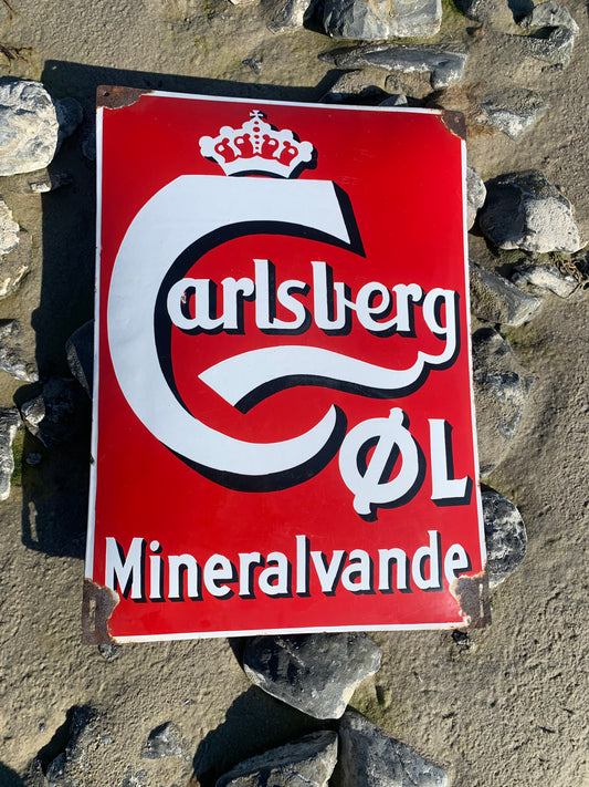 Carlsberg emaljskylt