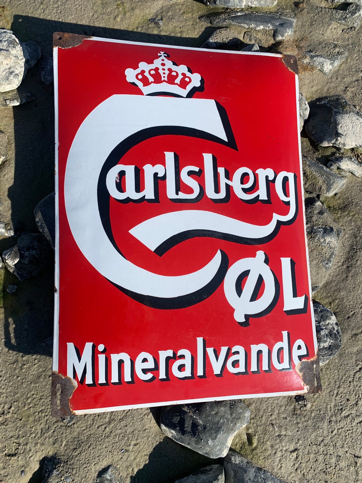 Carlsberg emaljskylt