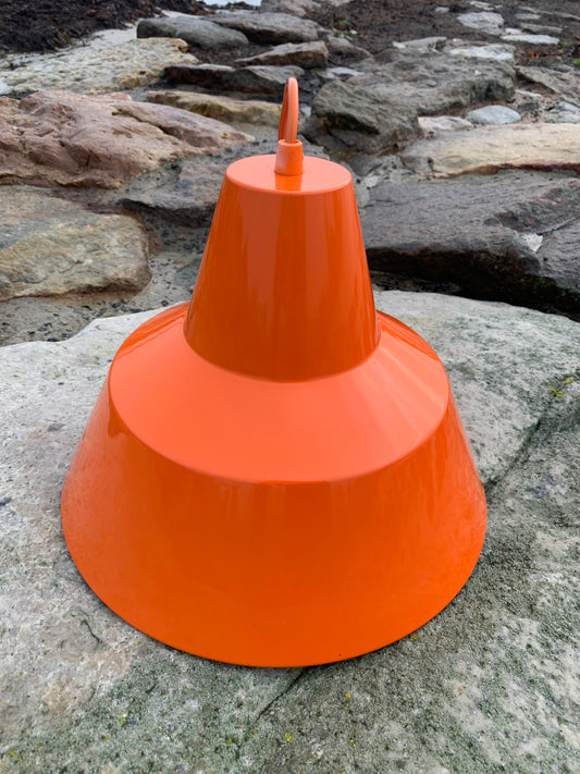 Verkstadslampa - Orange