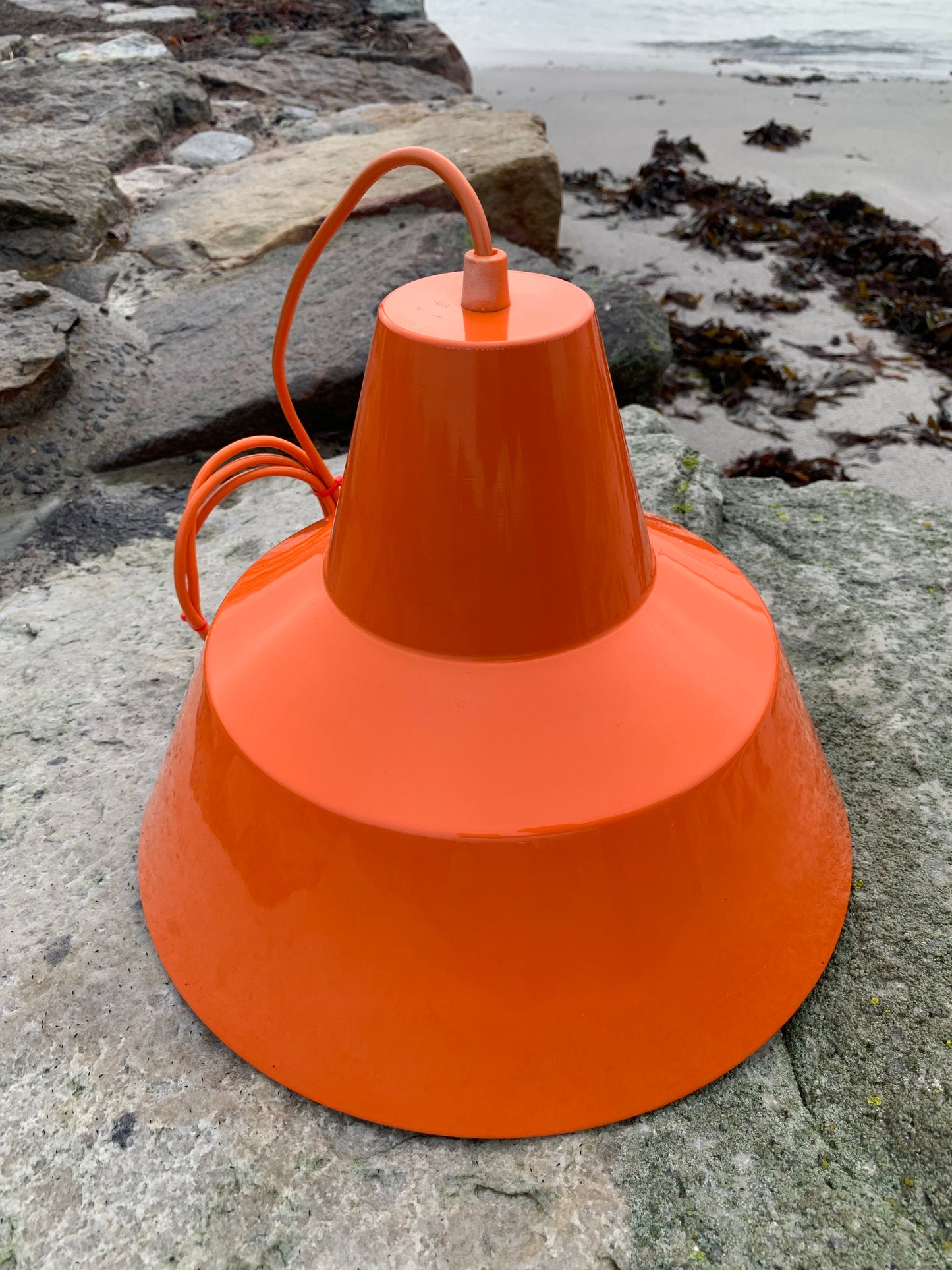 Verkstadslampa - Orange