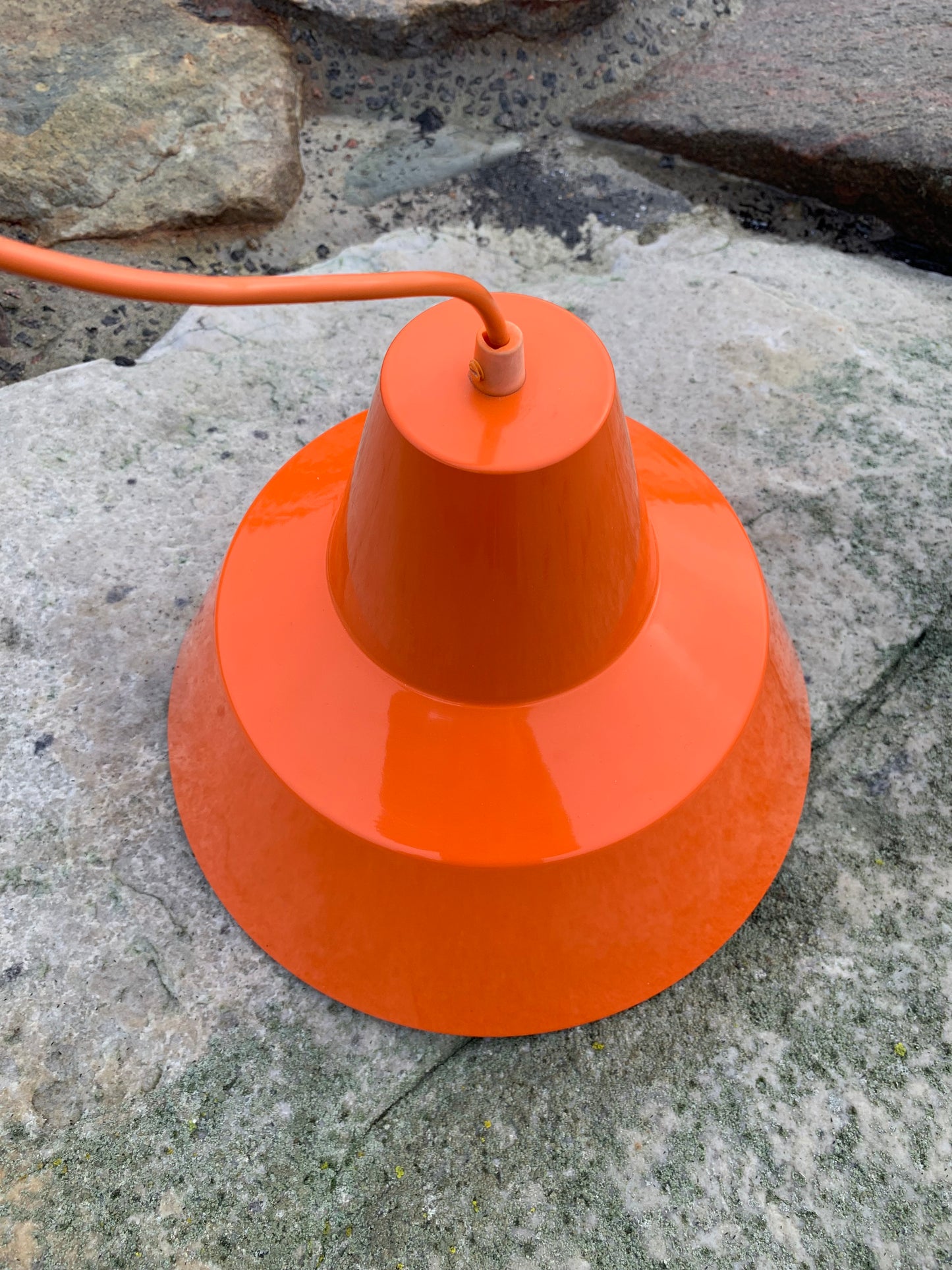 Verkstadslampa - Orange