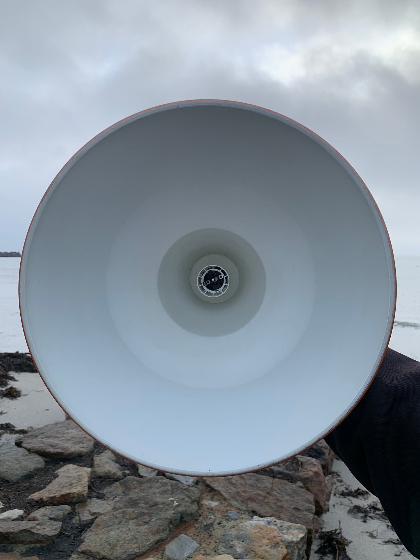 Verkstadslampa - Orange