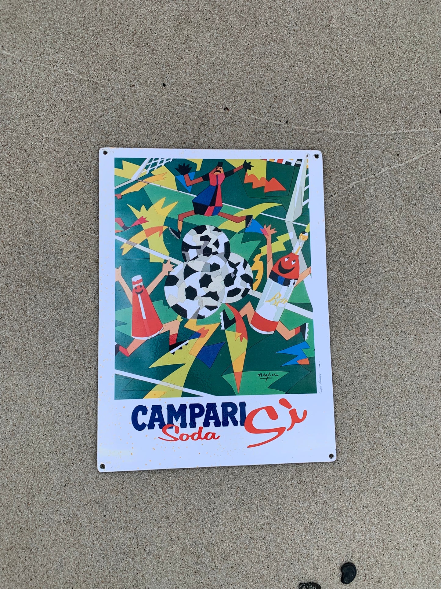 Campari reklameskilt