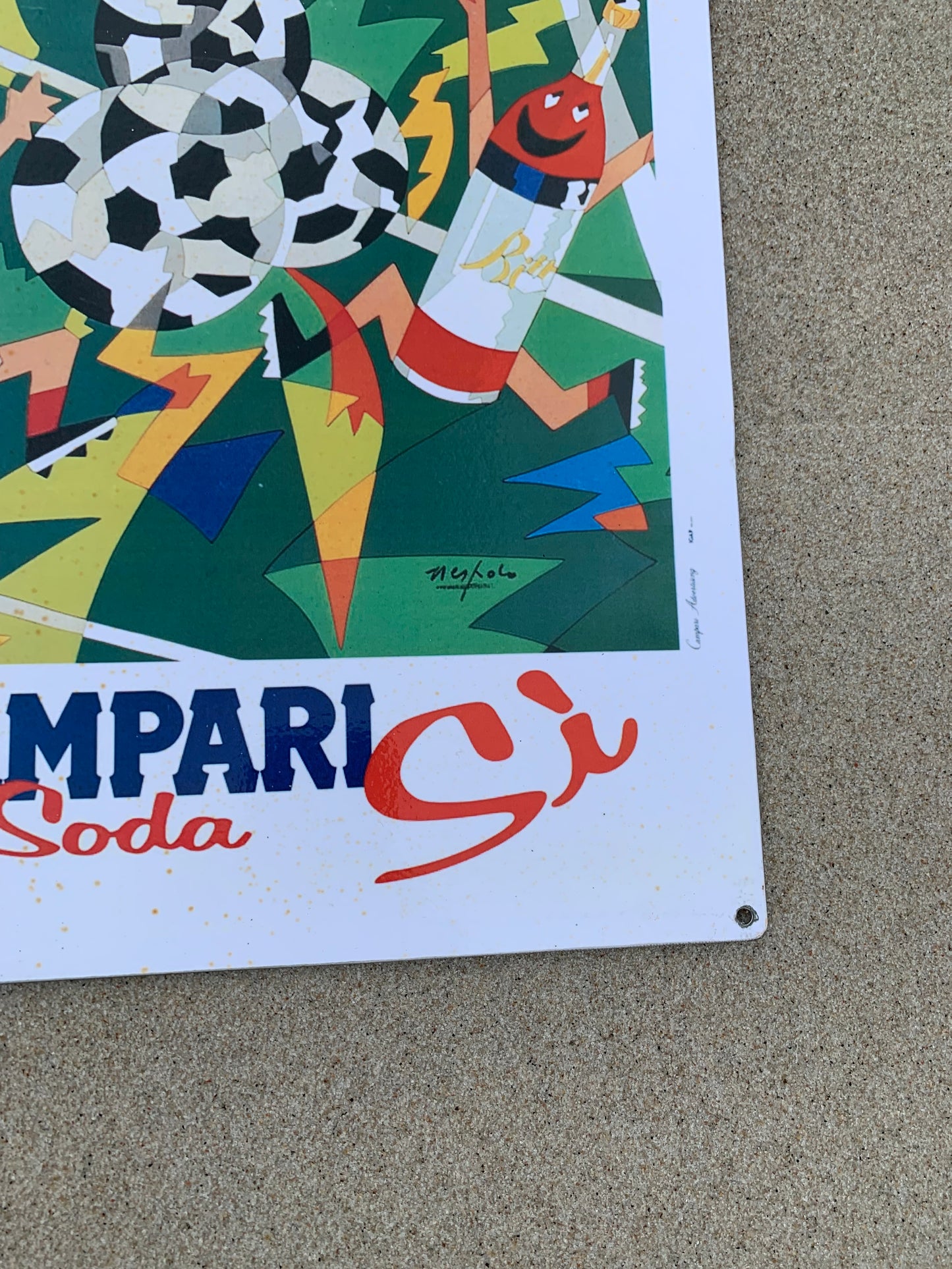 Campari reklameskilt