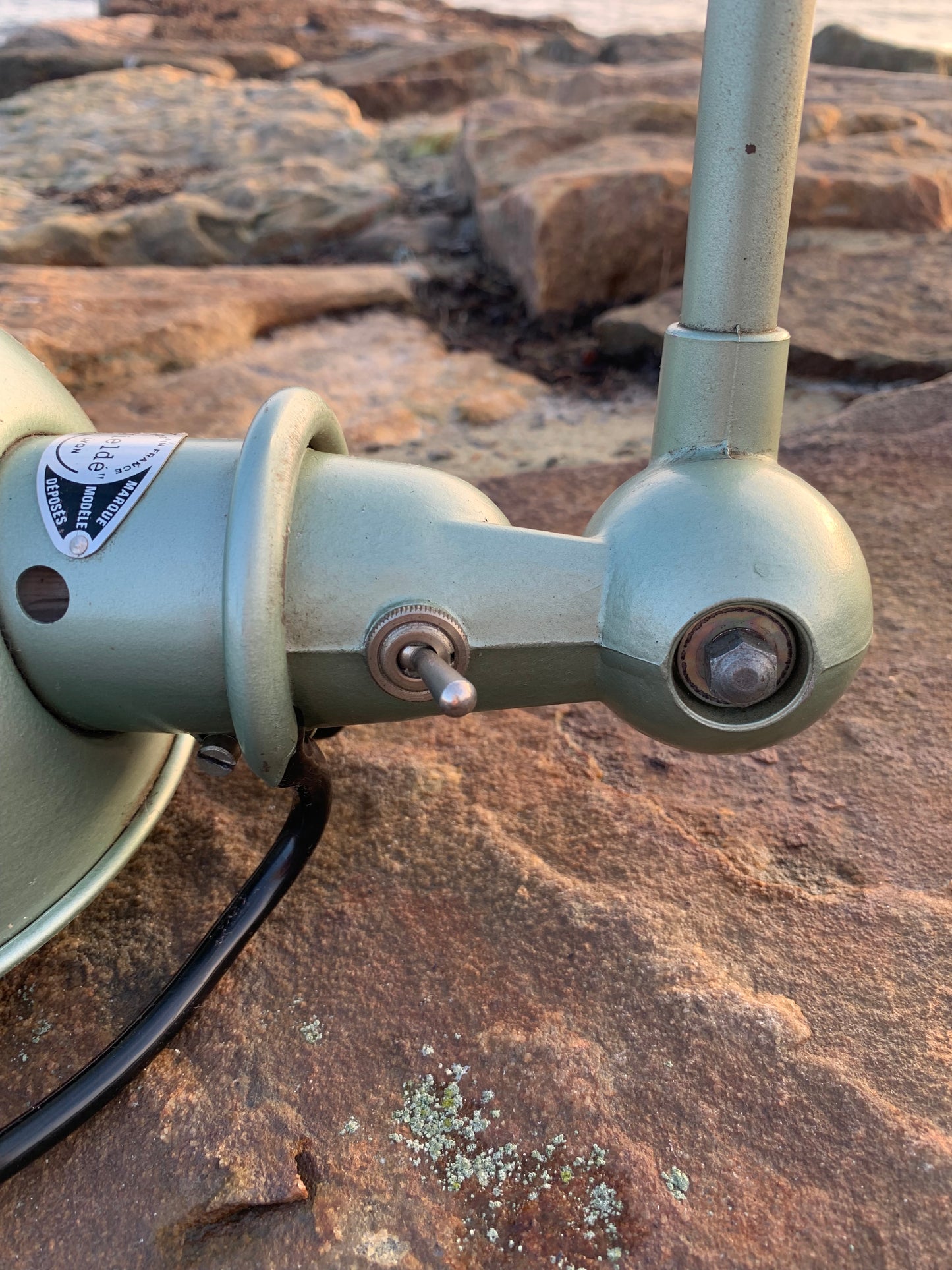 Jieldé vägg-/taklampa med två armar - Grön