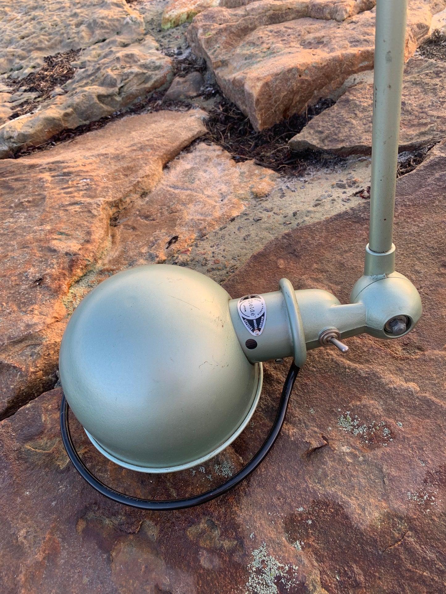 Jieldé vägg-/taklampa med två armar - Grön