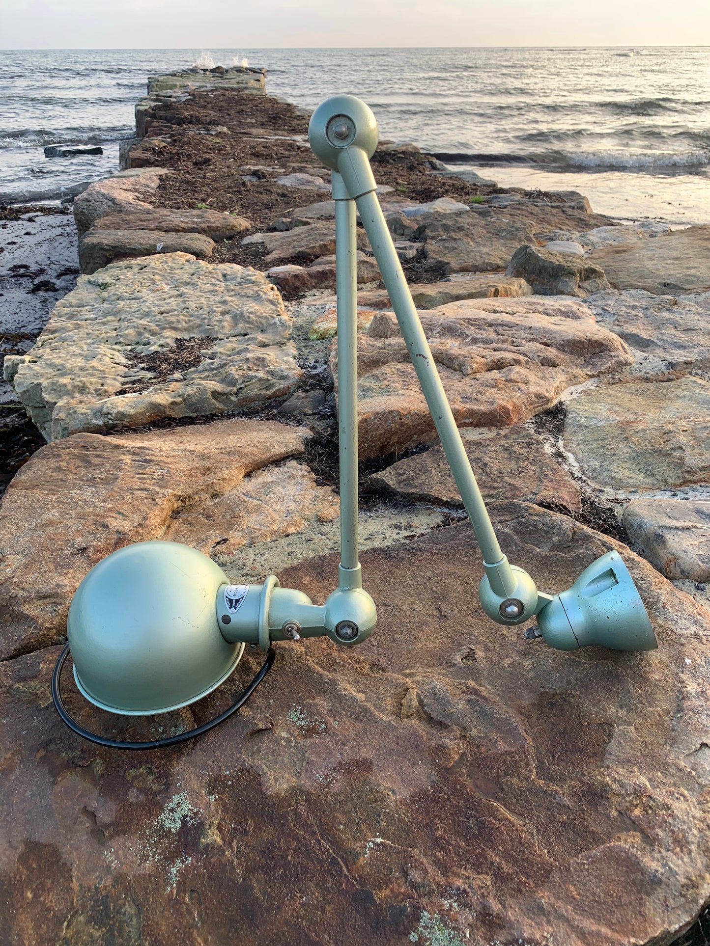 Jieldé vägg-/taklampa med två armar - Grön