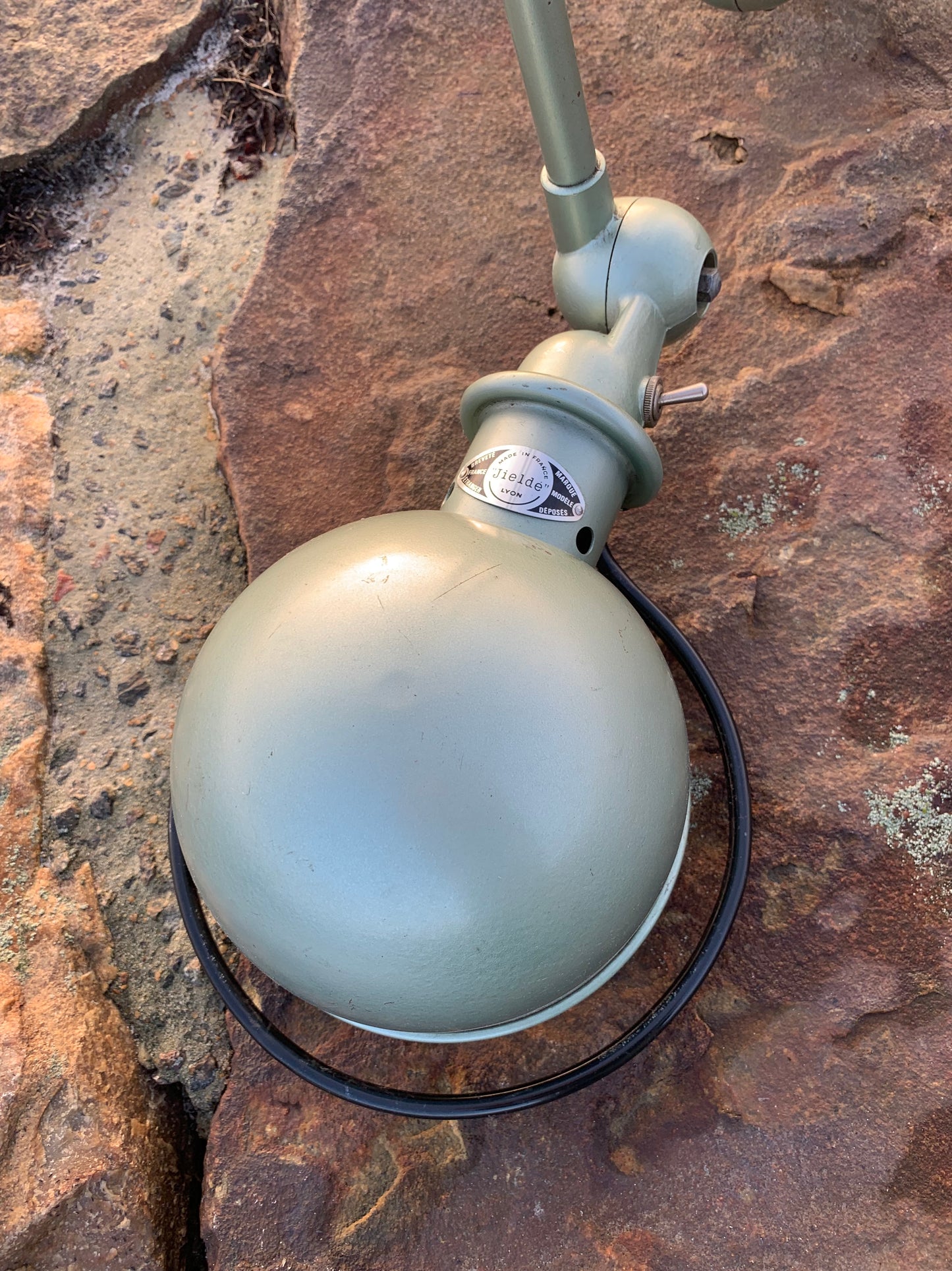 Jieldé vägg-/taklampa med två armar - Grön