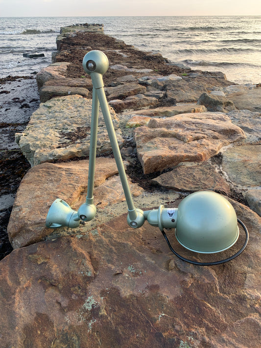 Jieldé vägg-/taklampa med två armar - Grön