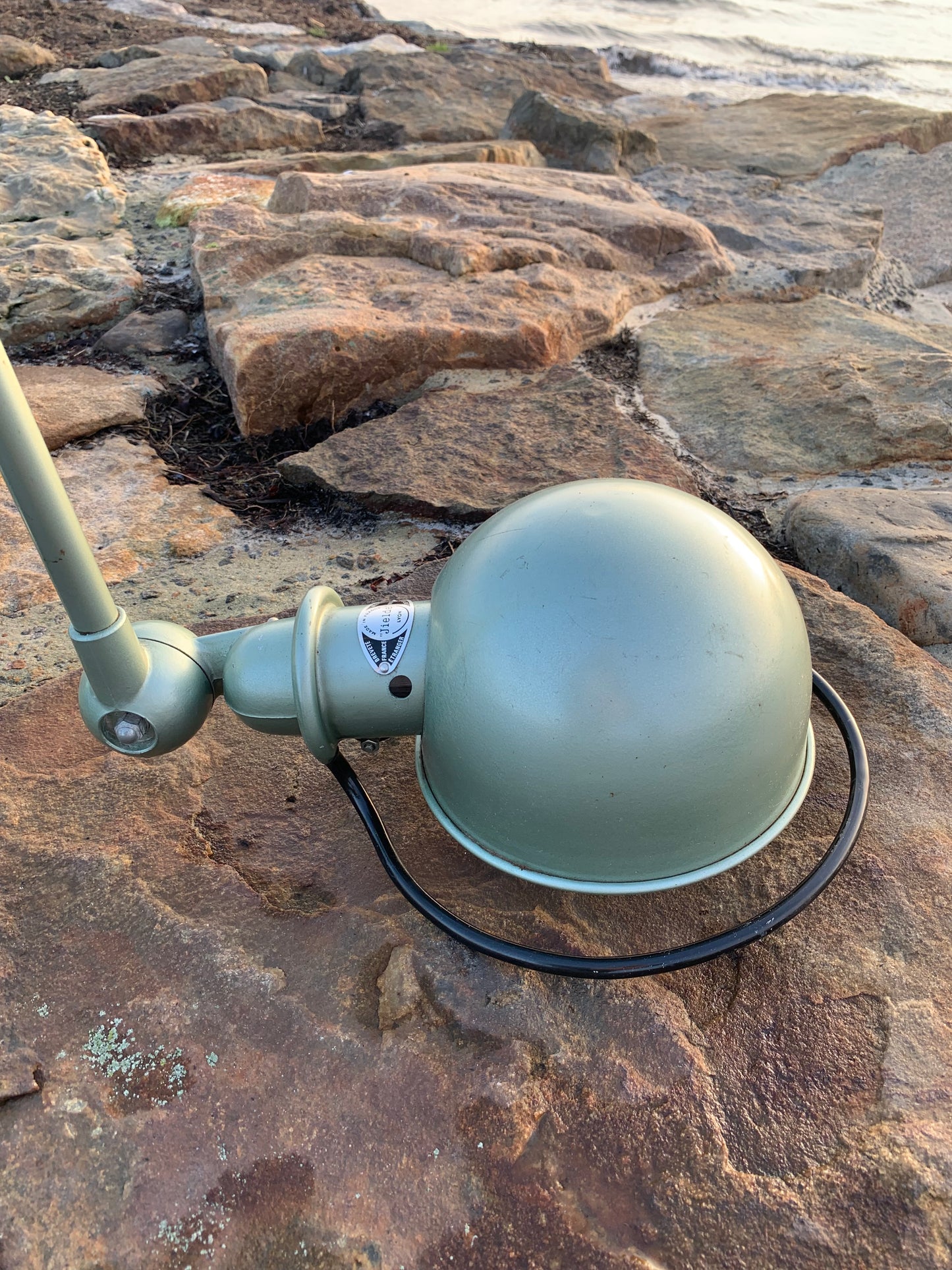 Jieldé vägg-/taklampa med två armar - Grön