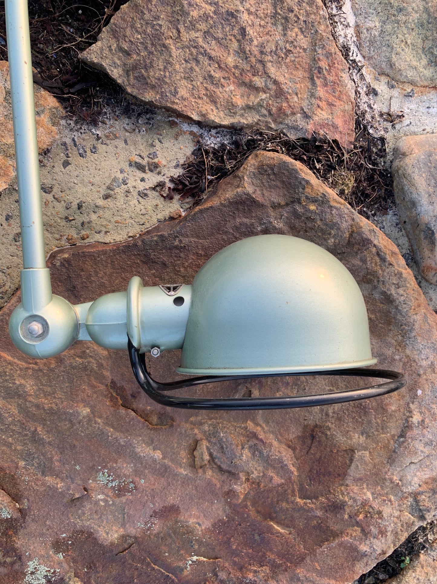 Jieldé vägg-/taklampa med två armar - Grön