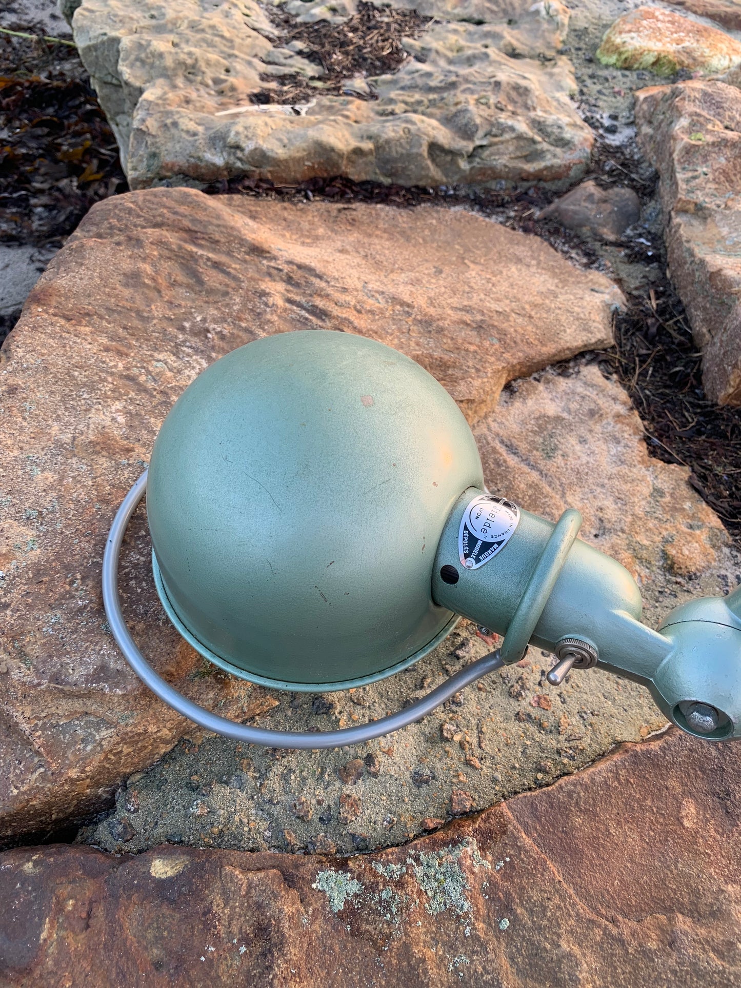 Jieldé vägg-/taklampa med två armar - Grön