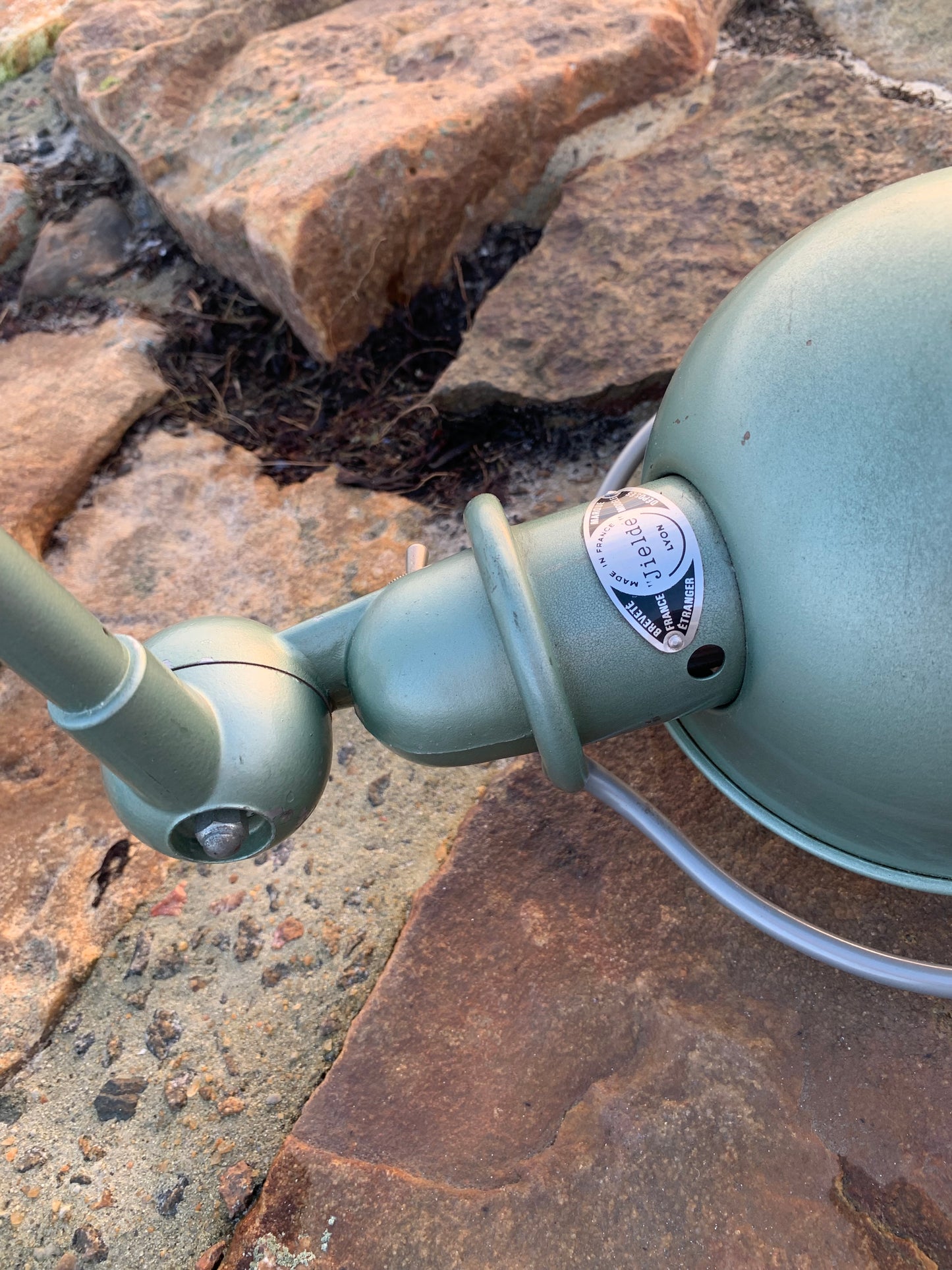 Jieldé vägg-/taklampa med två armar - Grön