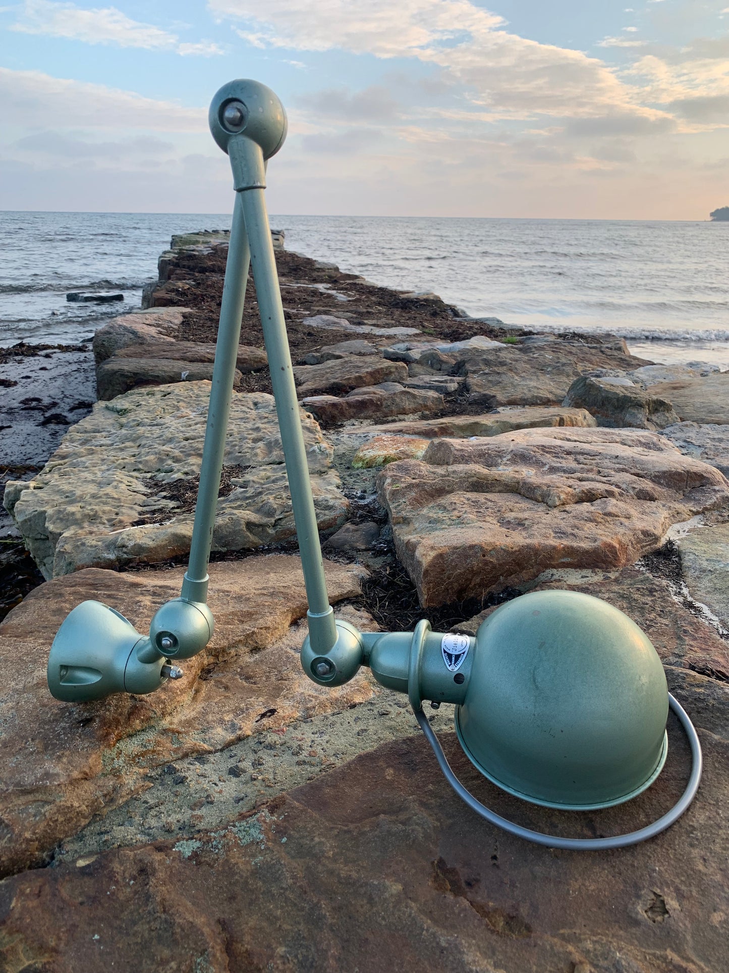 Jieldé vägg-/taklampa med två armar - Grön