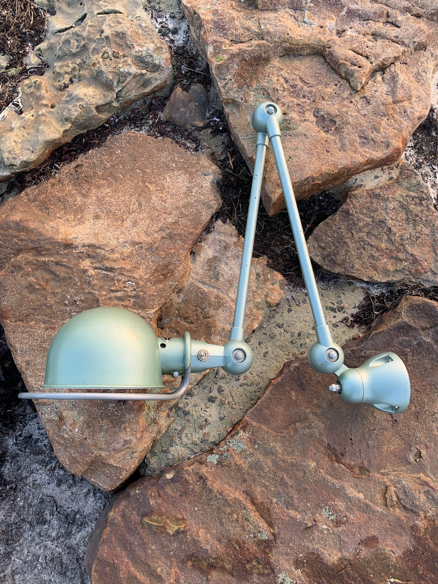 Jieldé vägg-/taklampa med två armar - Grön