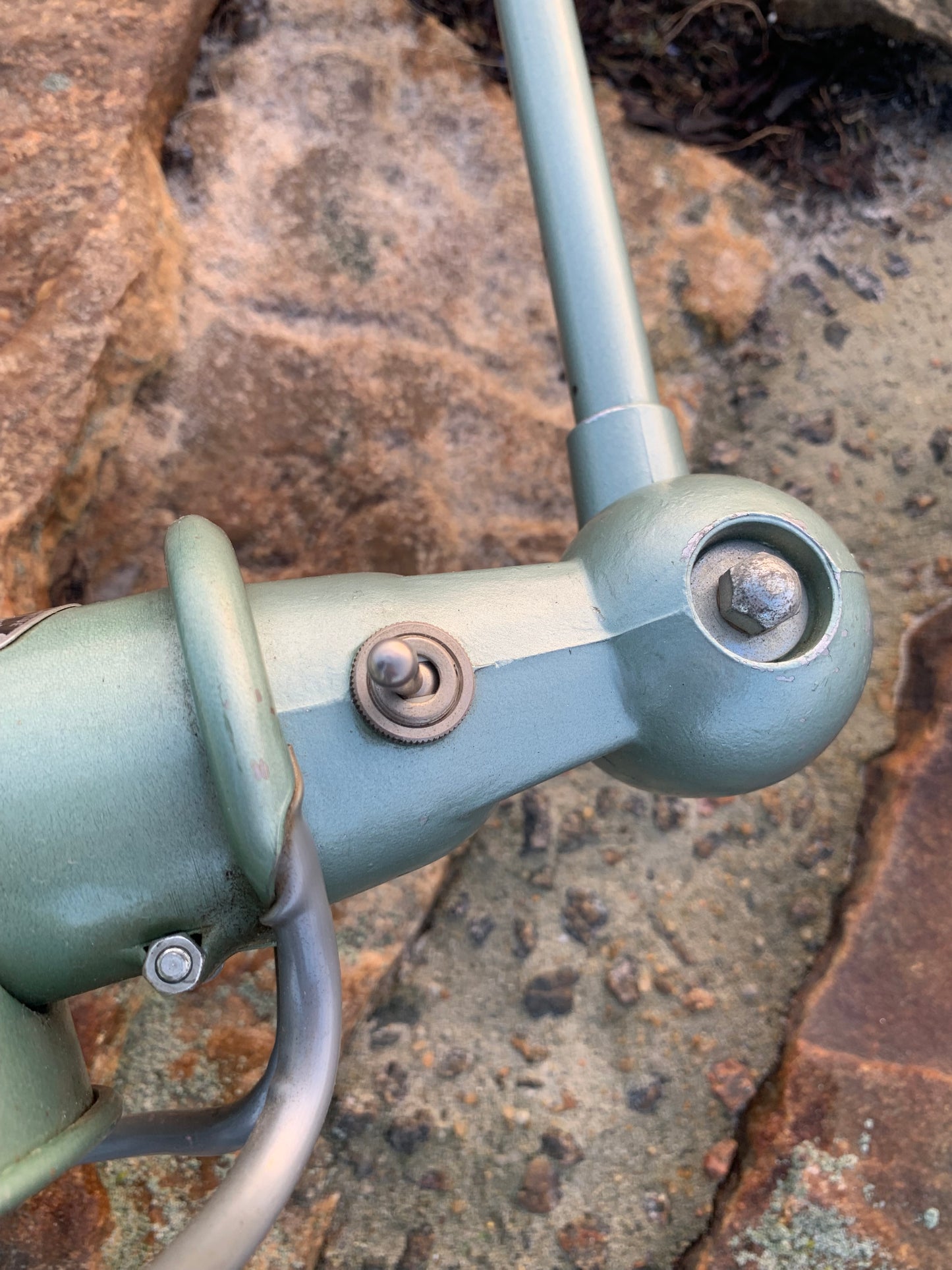 Jieldé vägg-/taklampa med två armar - Grön