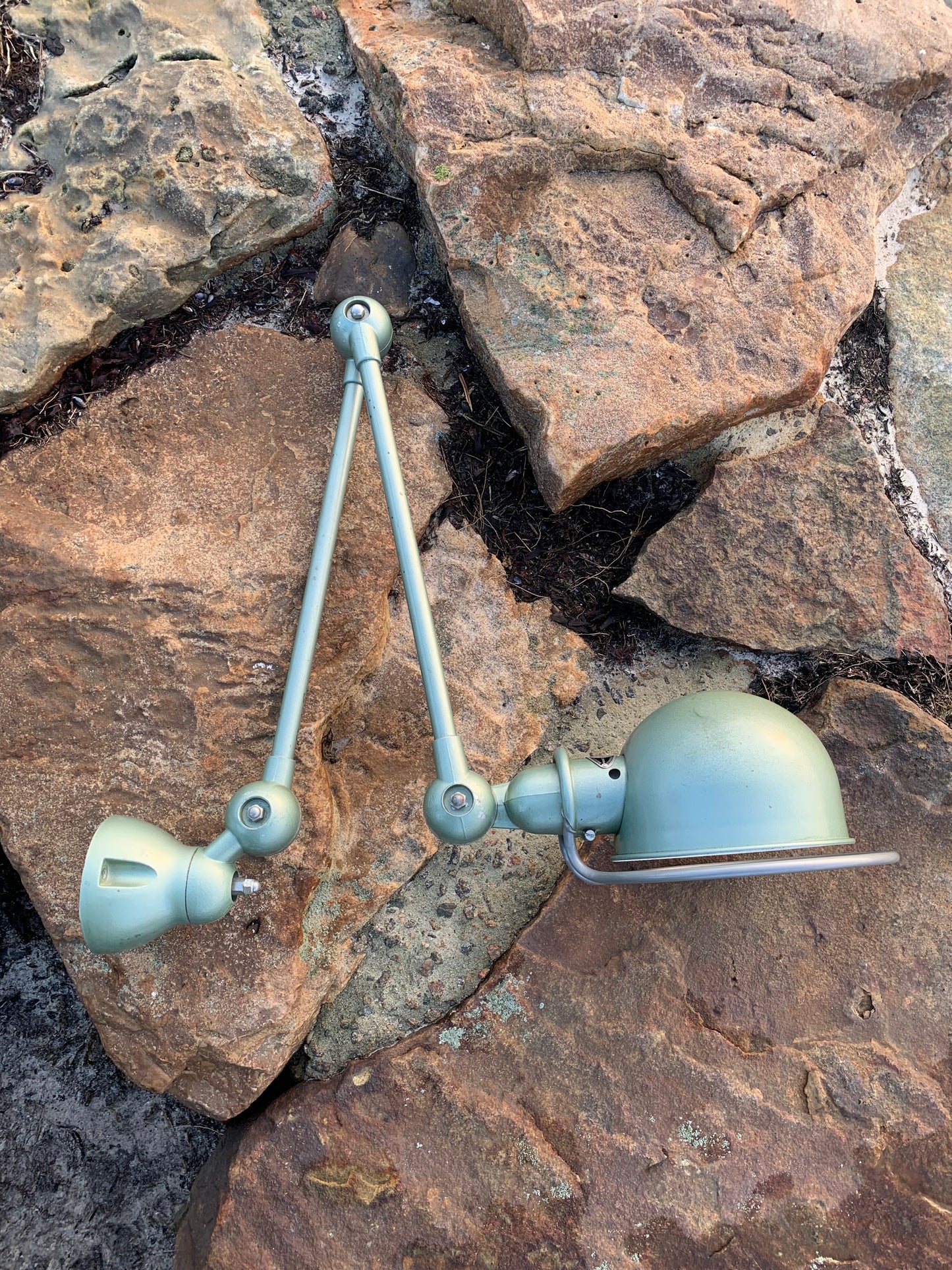 Jieldé vägg-/taklampa med två armar - Grön