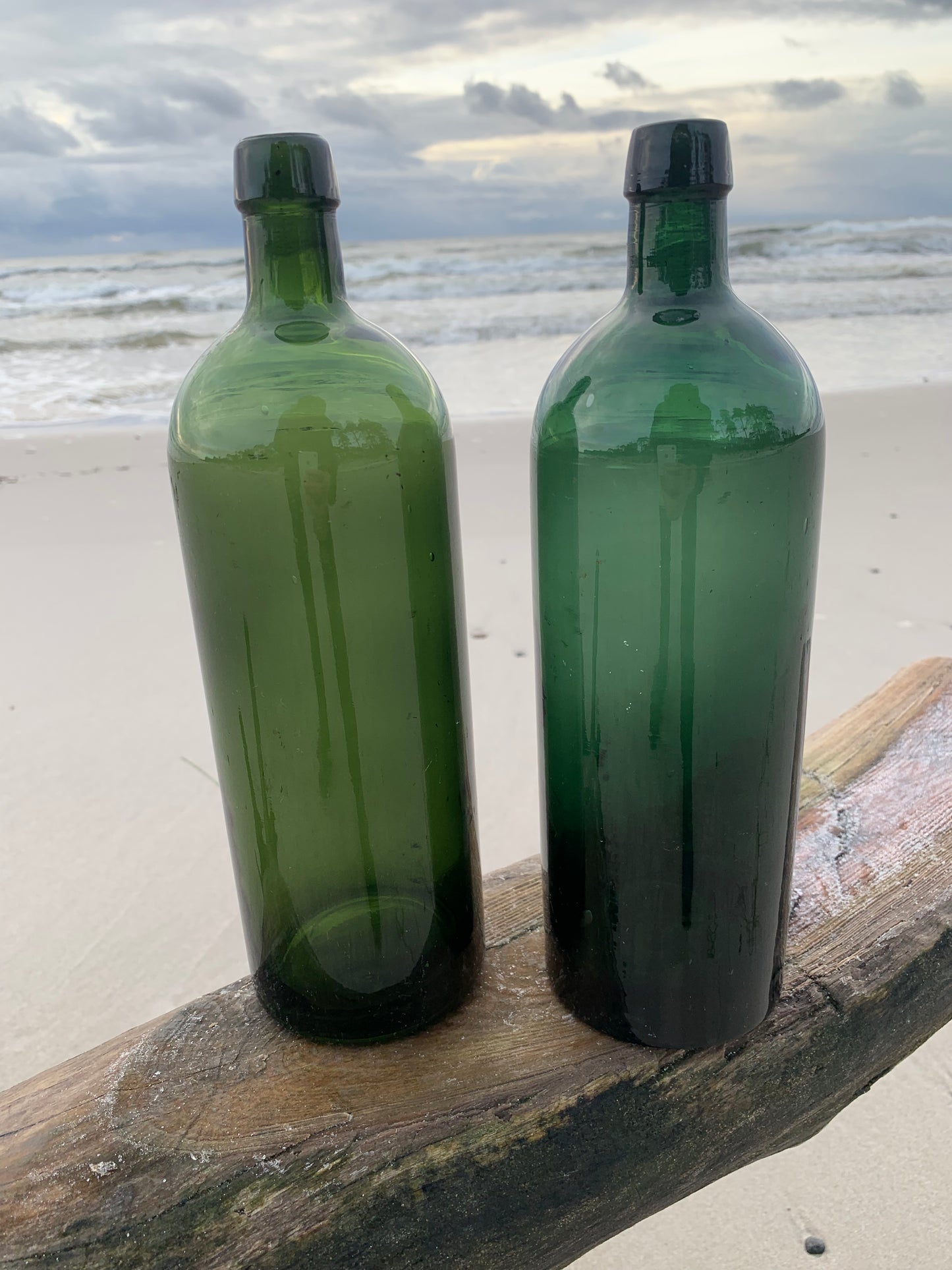 Grön flaska