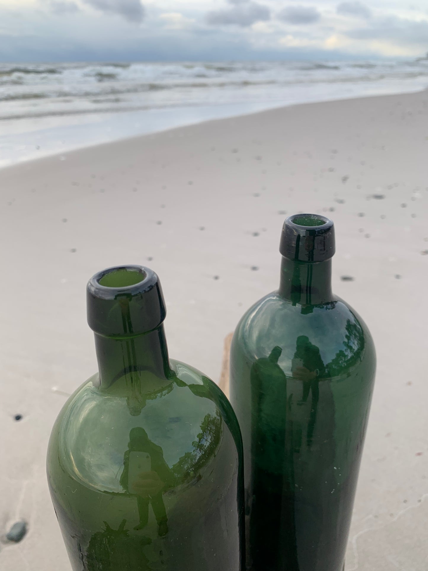 Grön flaska