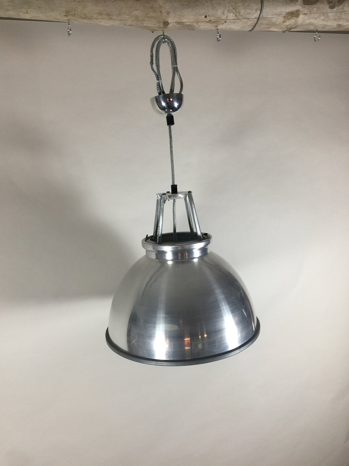 Original BTC lampa - Titan med trådglas