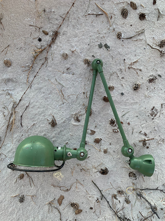 Jieldé vägg-/taklampa med 2 armar - Grön