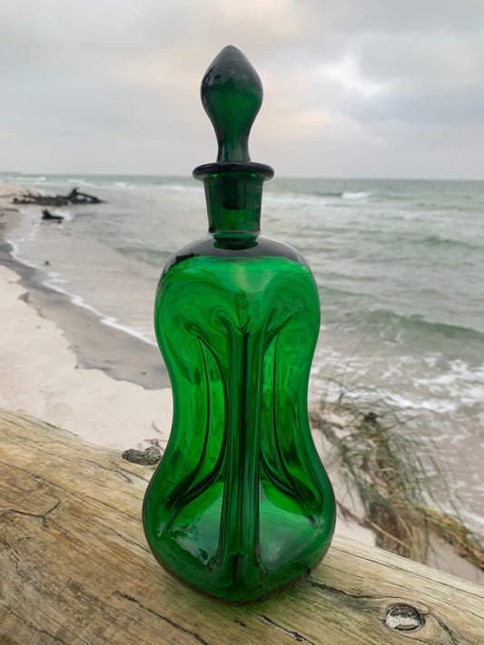 Holmegaard dricksflaska - Grön