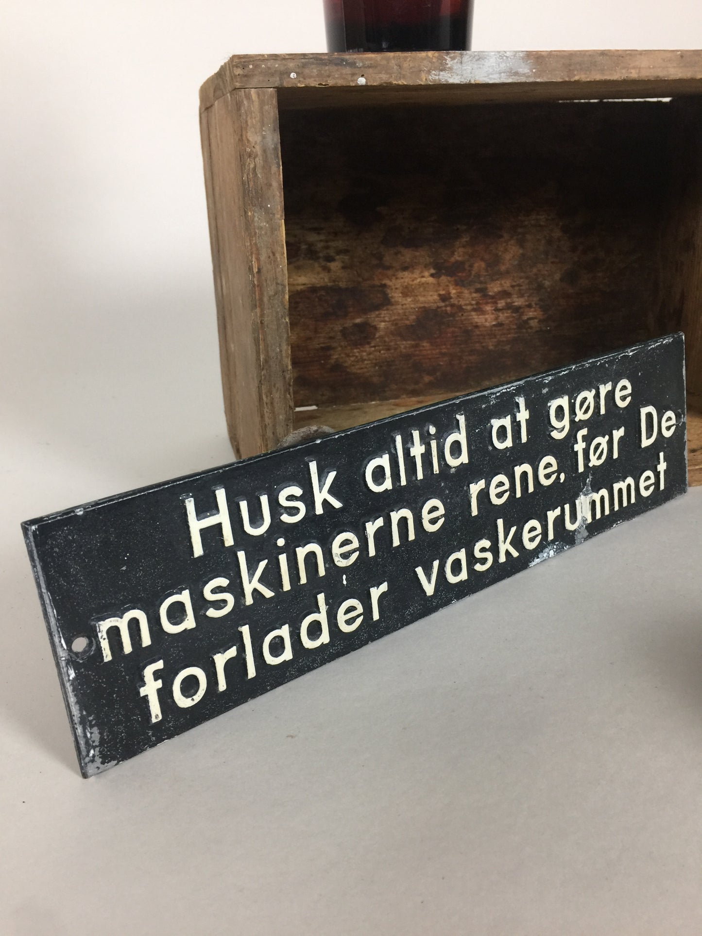 Skyltar till din tvättstuga?