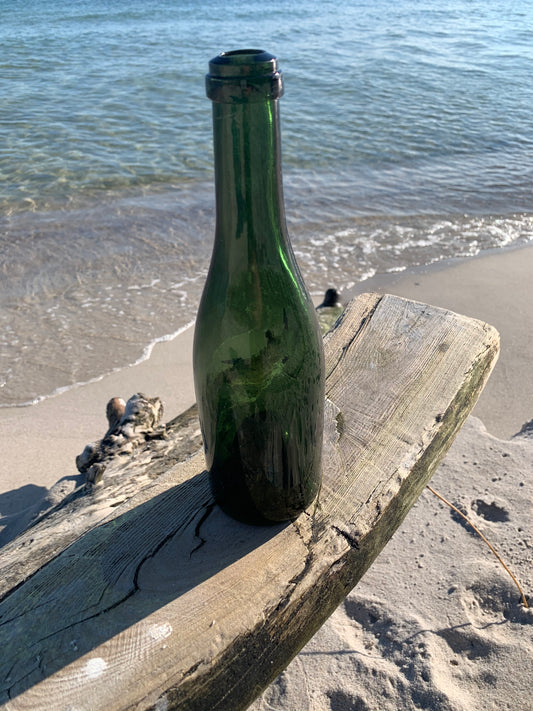 Dekorativ gammal flaska