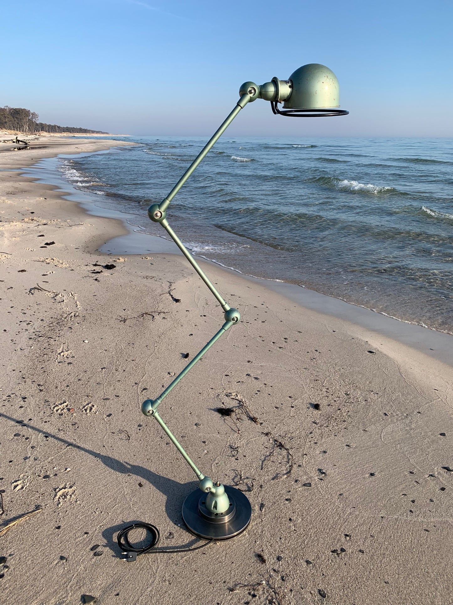 Jieldé golvlampa med 4 armar - Grön