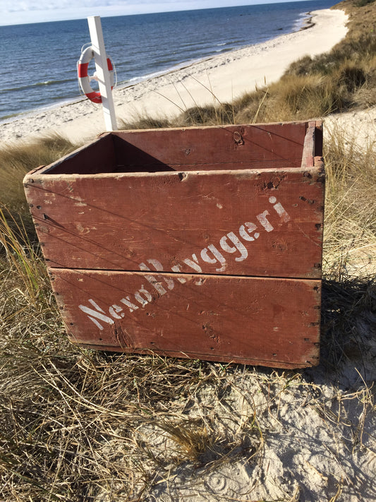 Öllåda från Nexø bryggeri